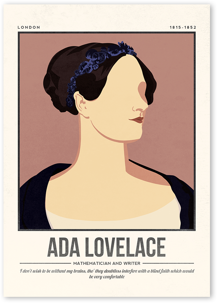 Ada Lovelace Art Print