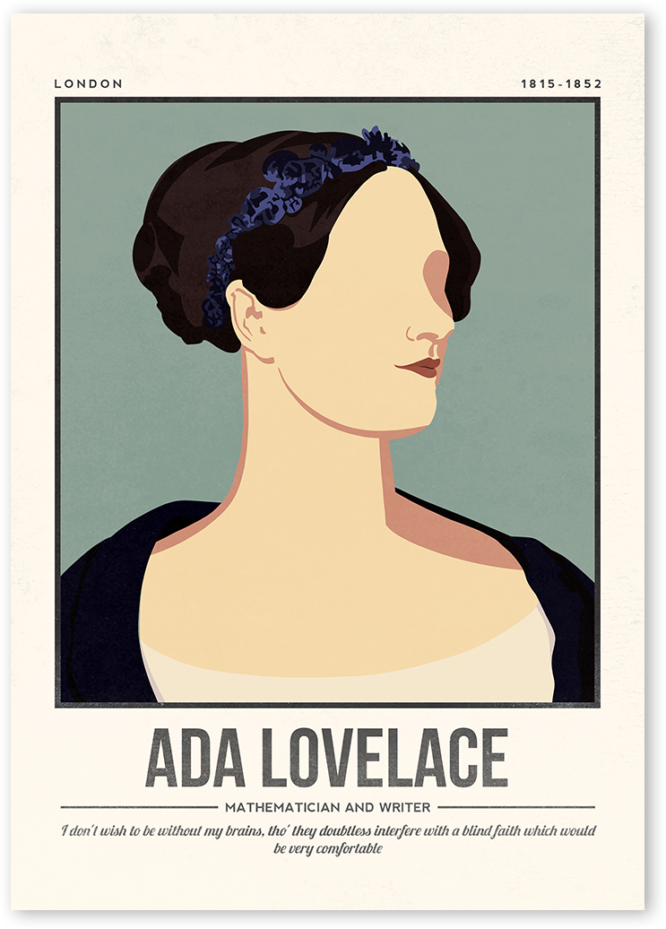 Ada Lovelace Art Print