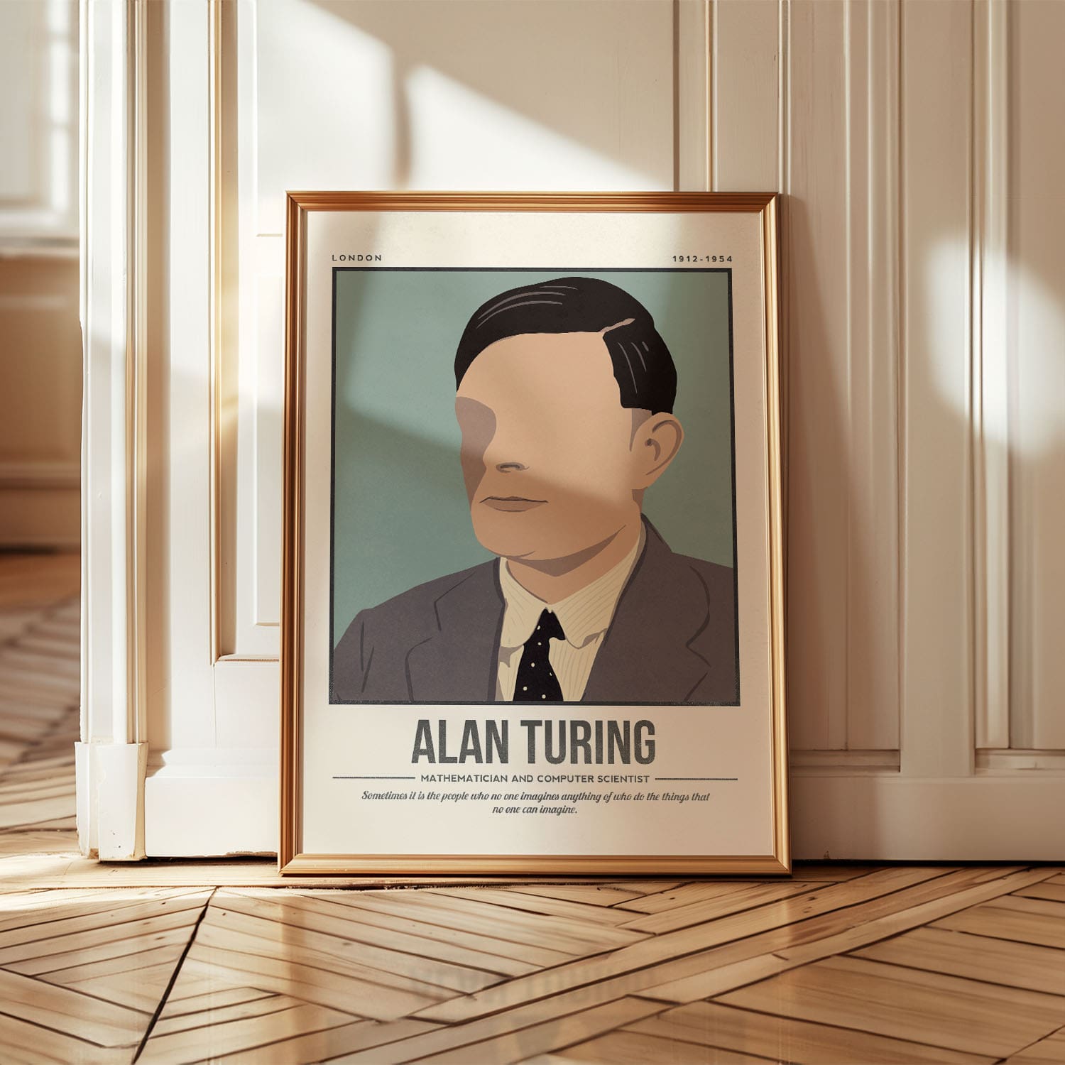 Alan Turing Print