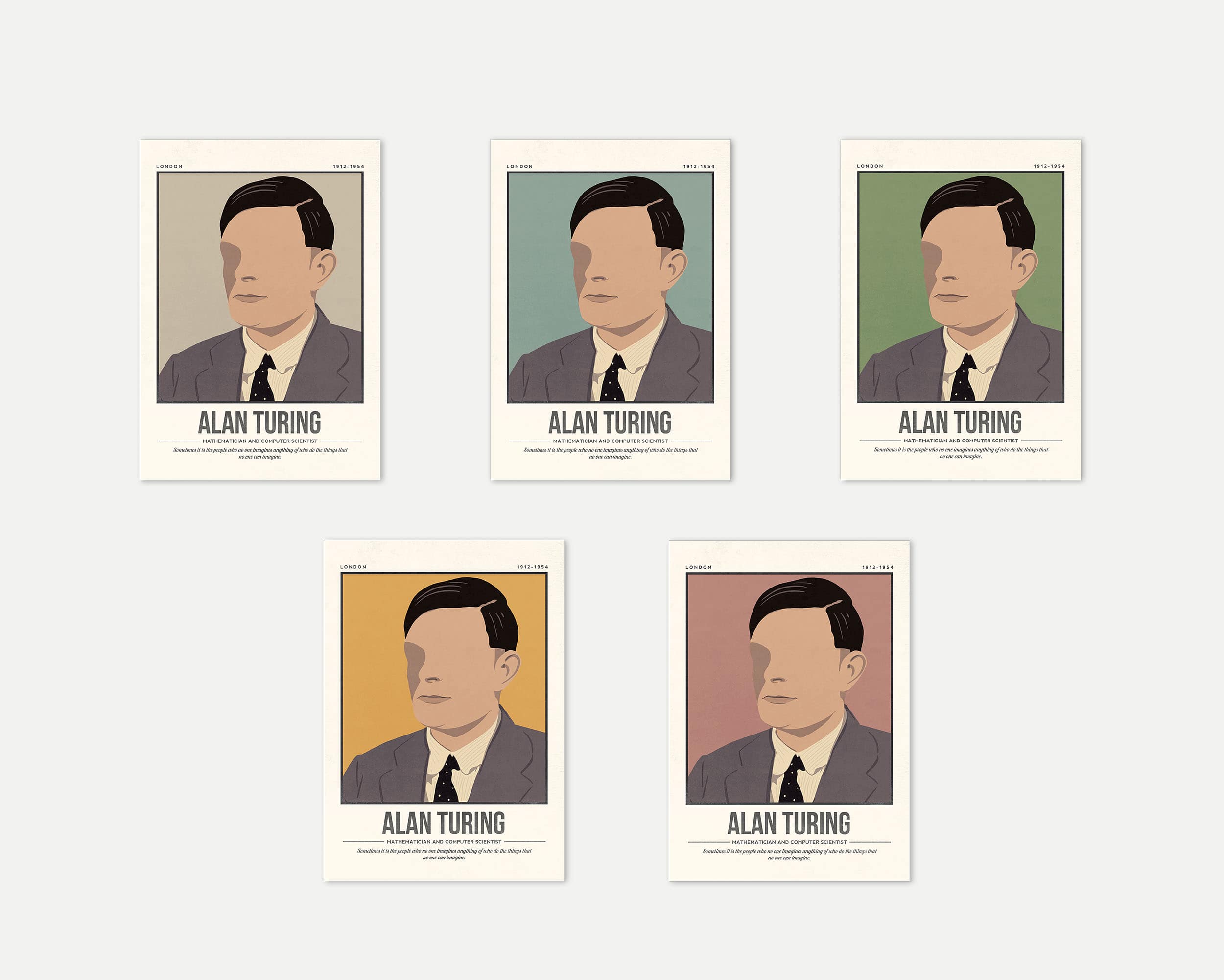 Alan Turing Print
