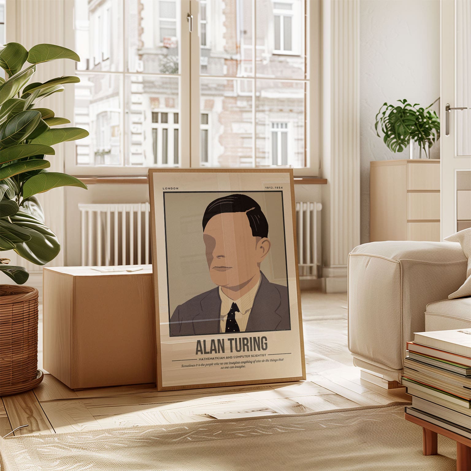 Alan Turing Print