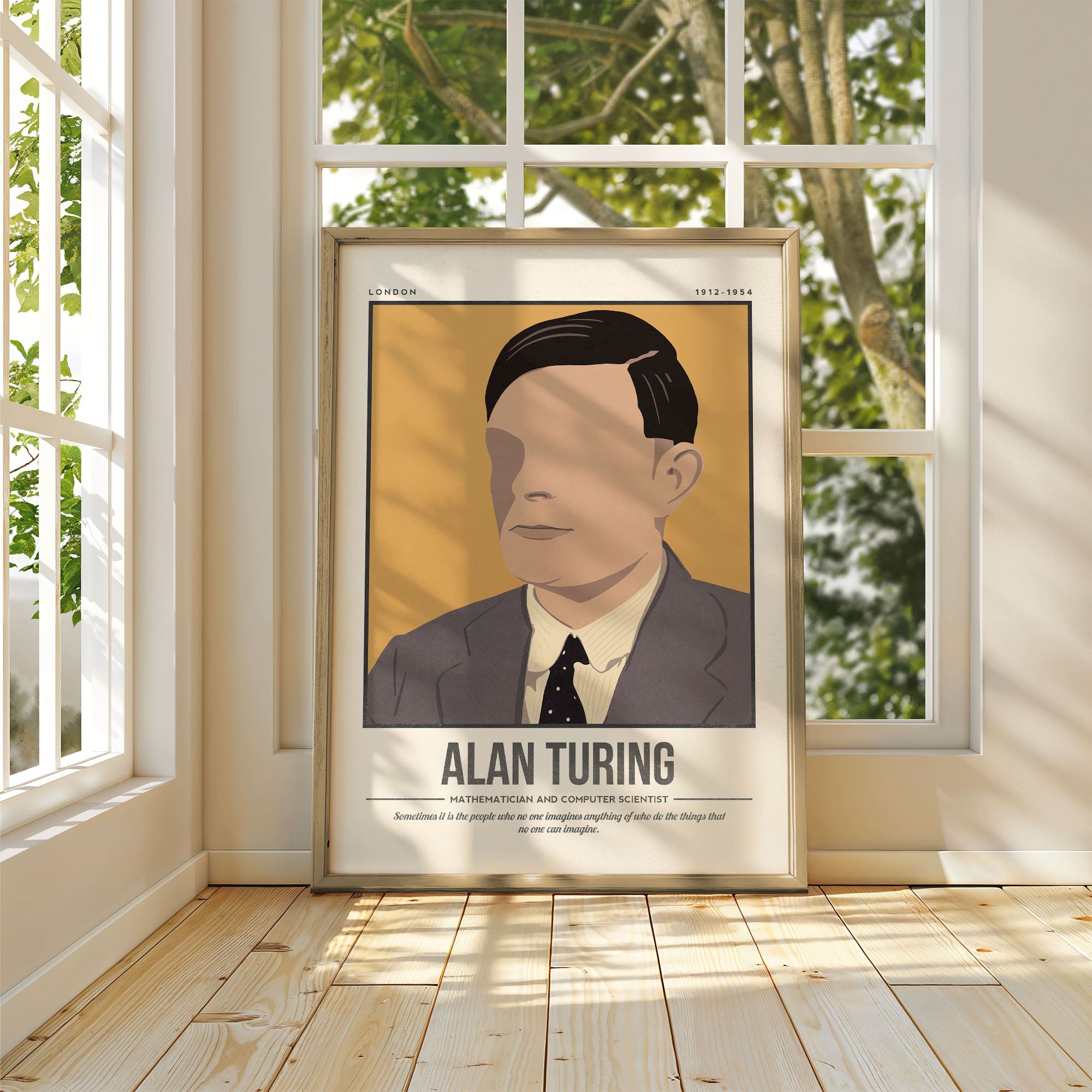 Alan Turing Print