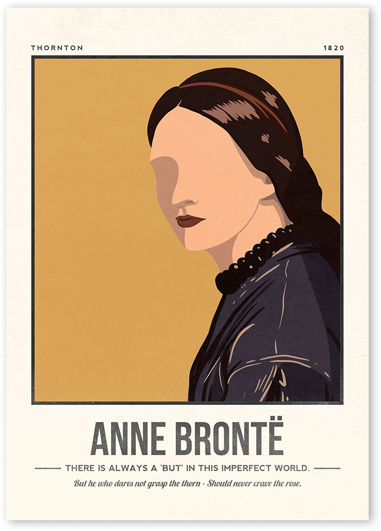 Anne Brontë Art Print