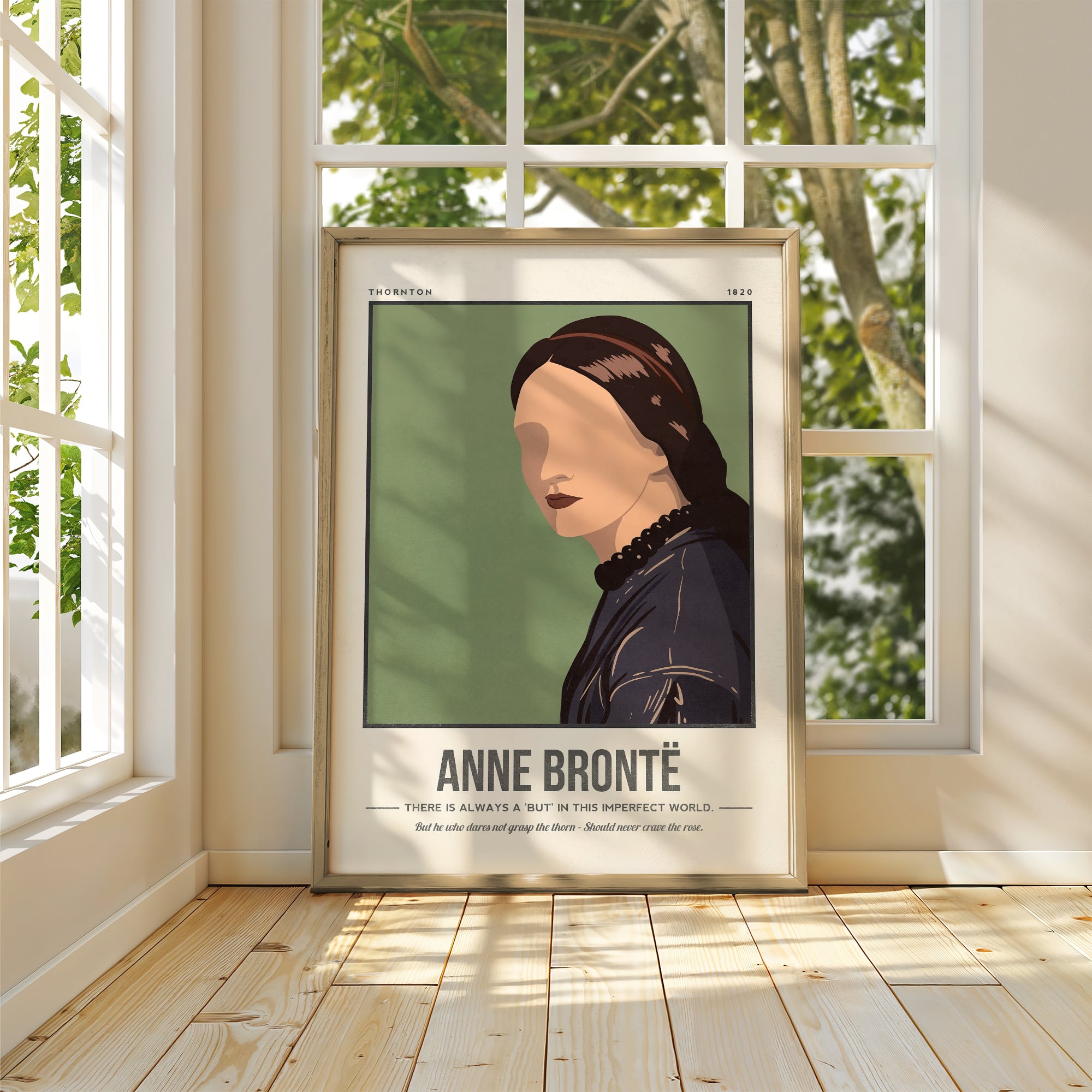 Anne Brontë Art Print