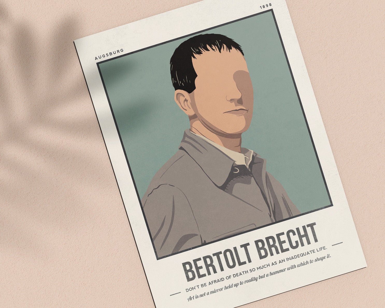 Bertolt Brecht Art Print