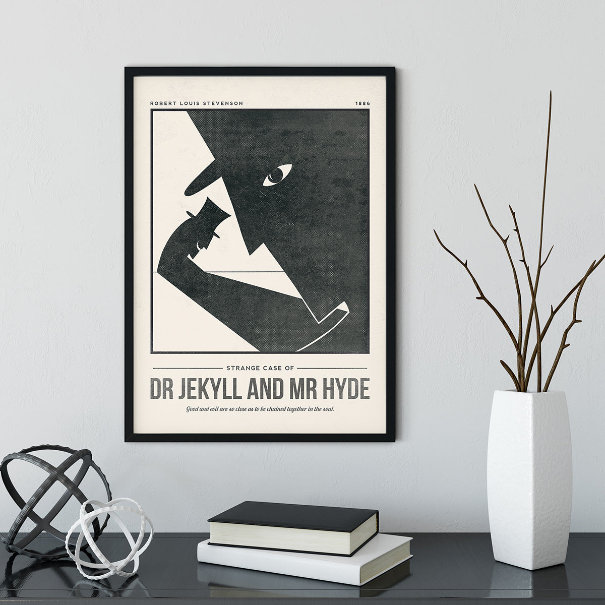 Dr Jekyll and Mr Hyde Art Print