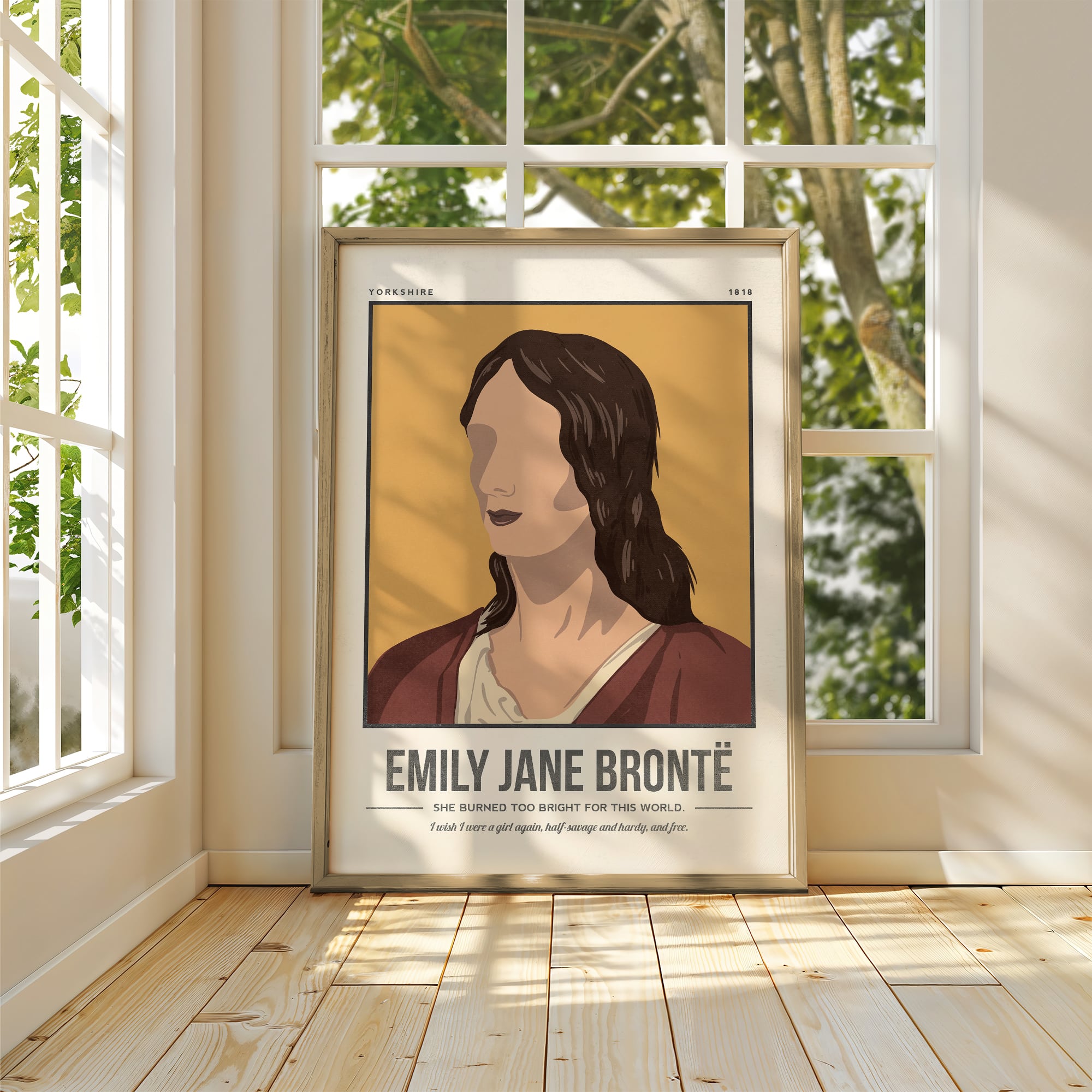 Emily Brontë Art Print
