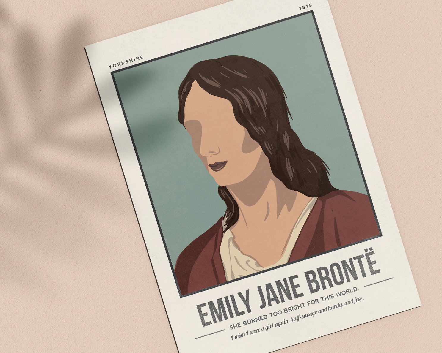 Emily Brontë Art Print