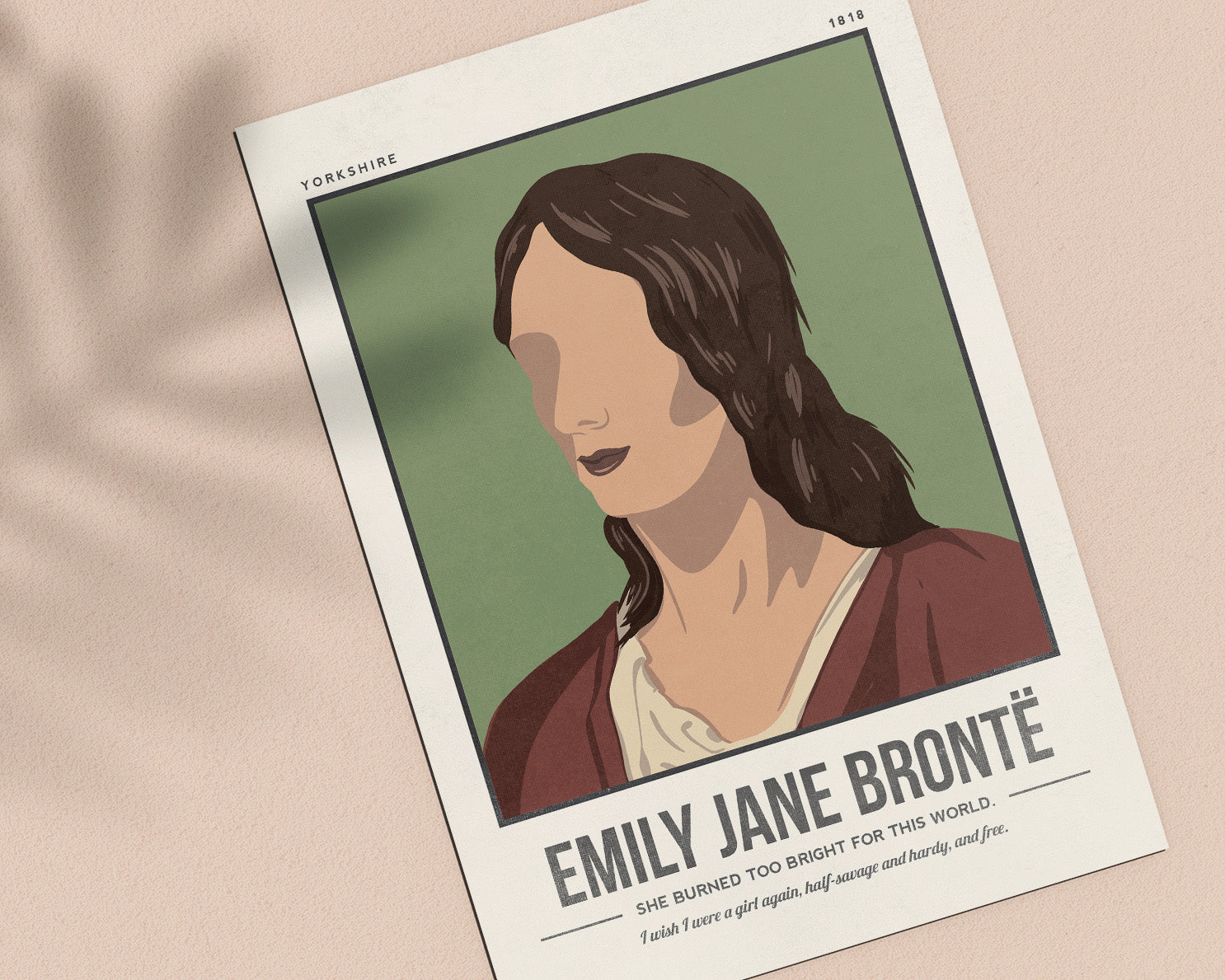 Emily Brontë Art Print