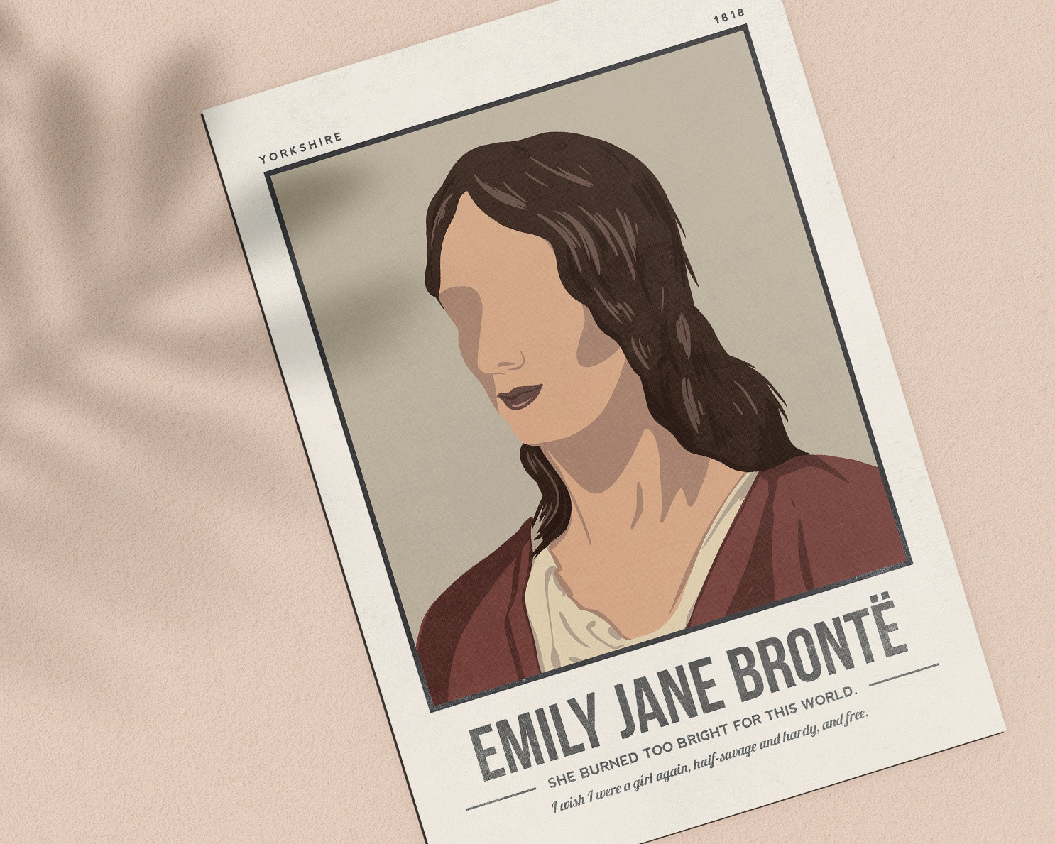 Emily Brontë Art Print