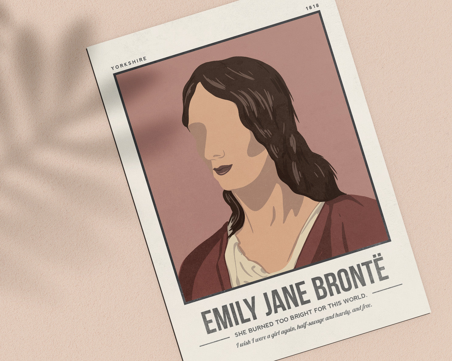 Emily Brontë Art Print