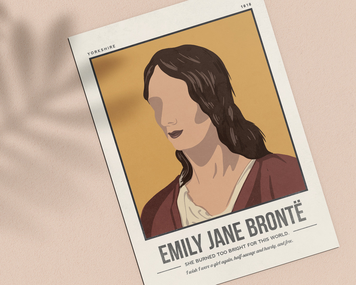 Emily Brontë Art Print