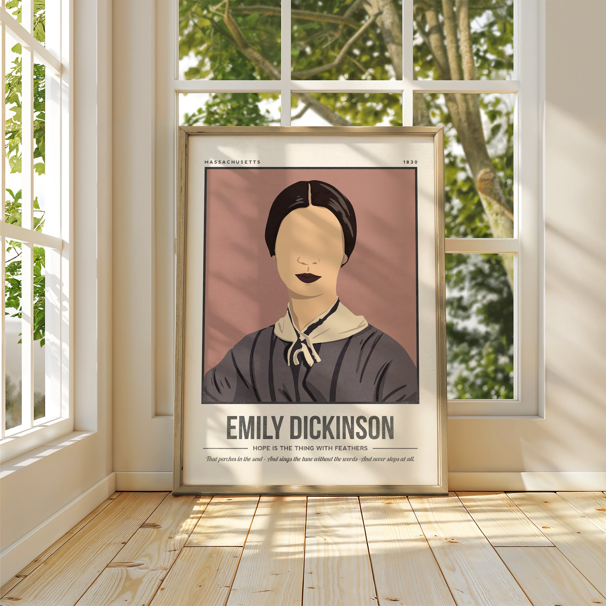 Emily Dickinson Art Print
