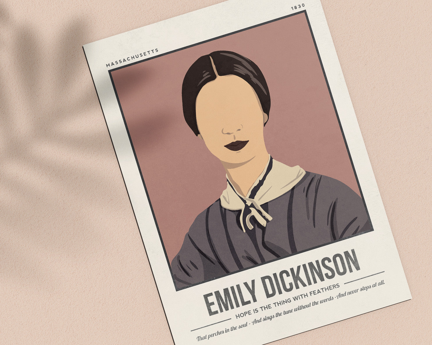 Emily Dickinson Art Print