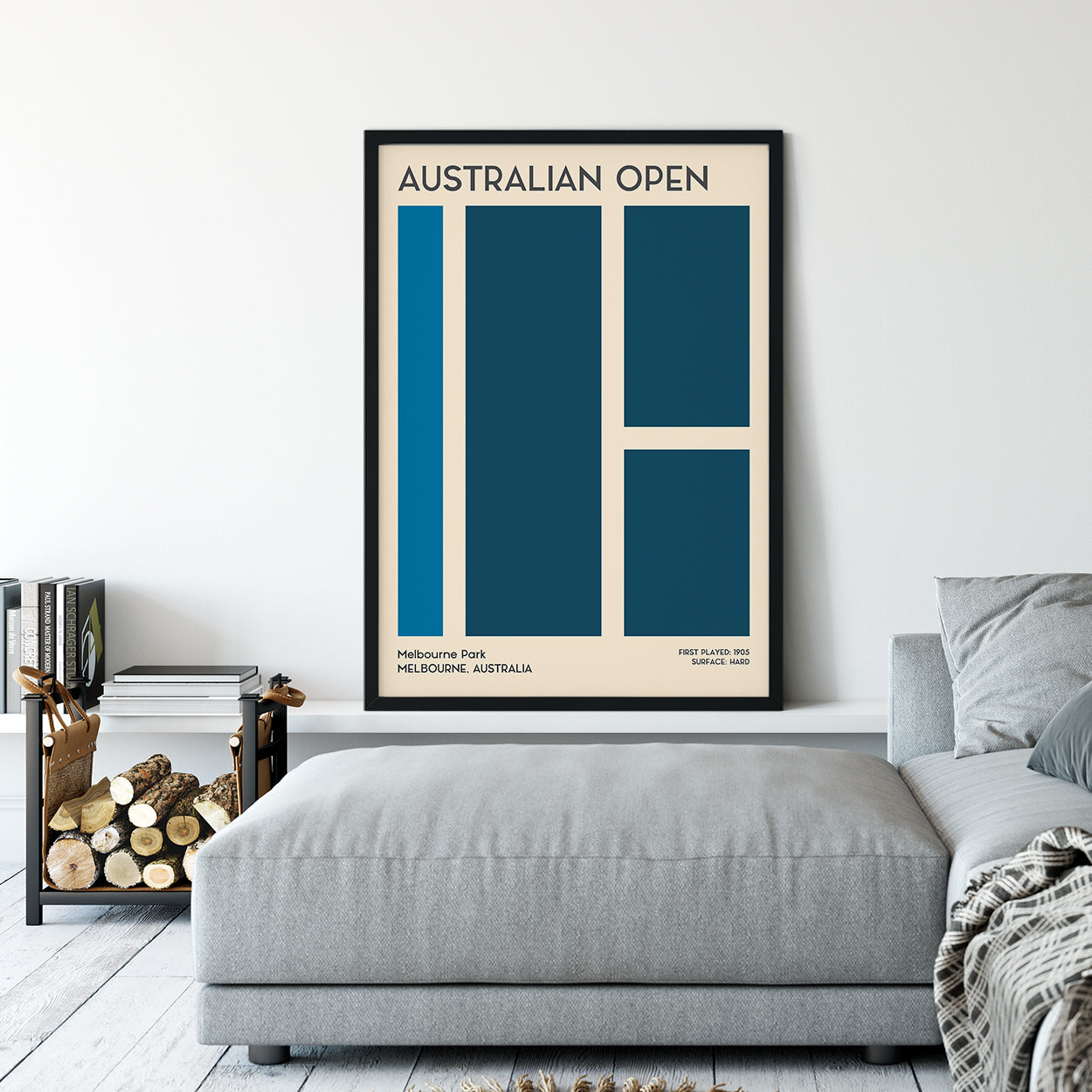 Grand Slam Art Prints | Set of 4