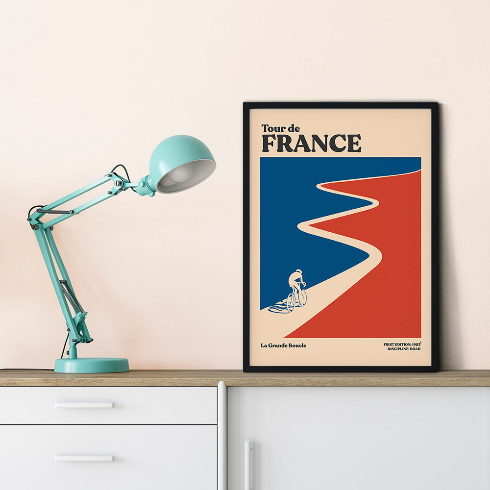 Tour de France Art Print