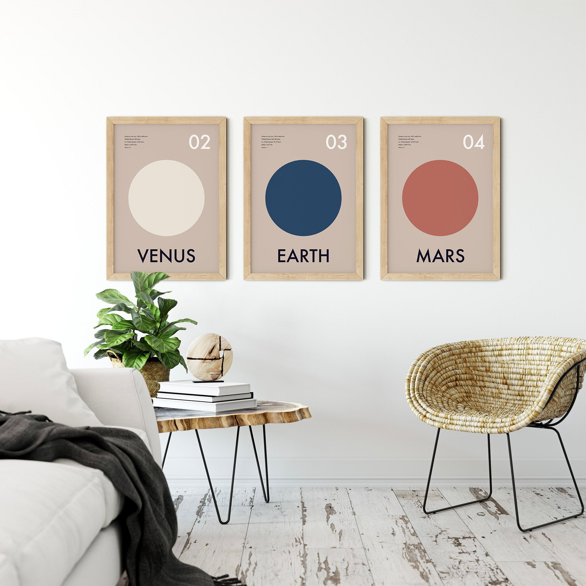 Planet Earth Art Print