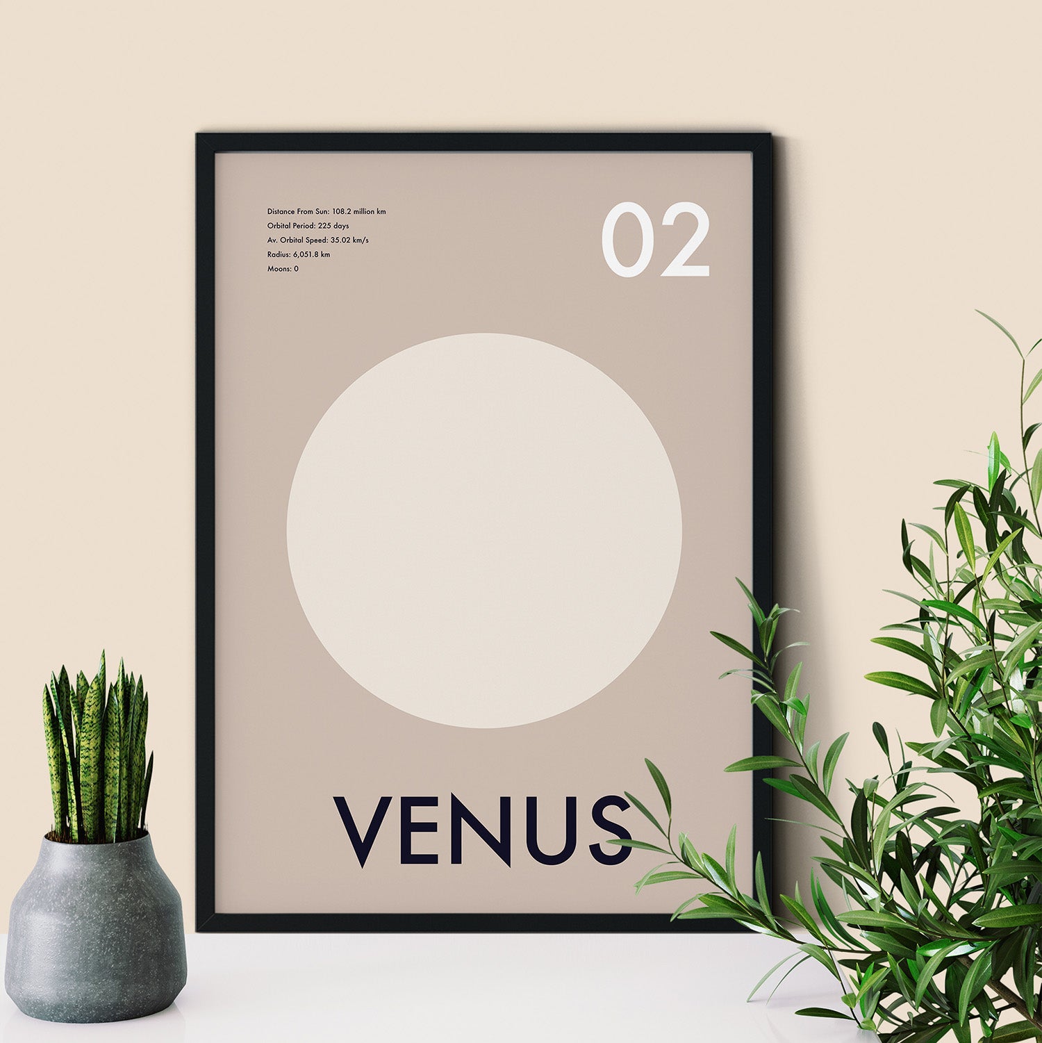 Planet Venus Art Print