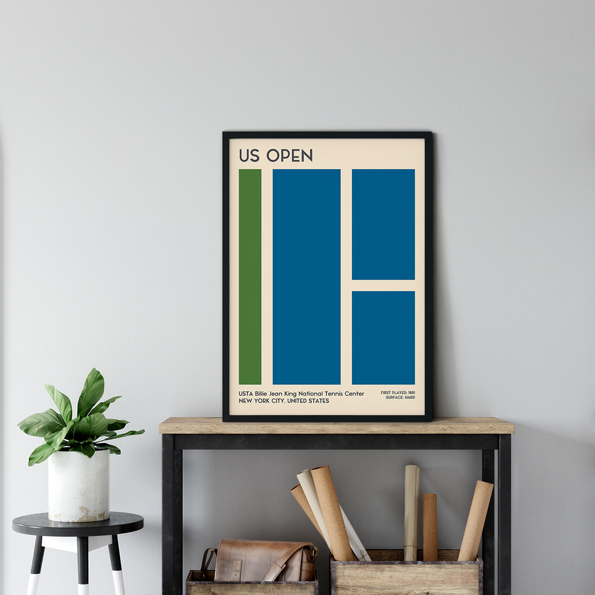 Grand Slam Art Prints | Set of 4
