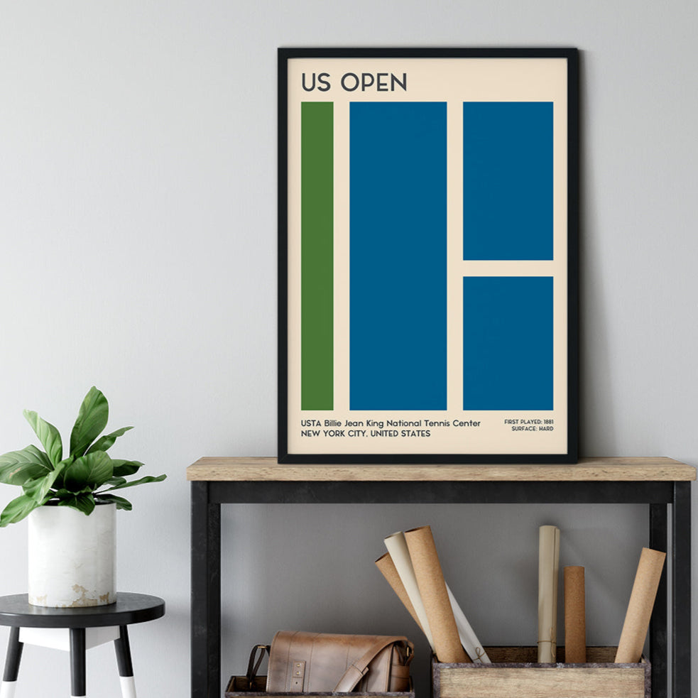 US Open Tennis Art Print