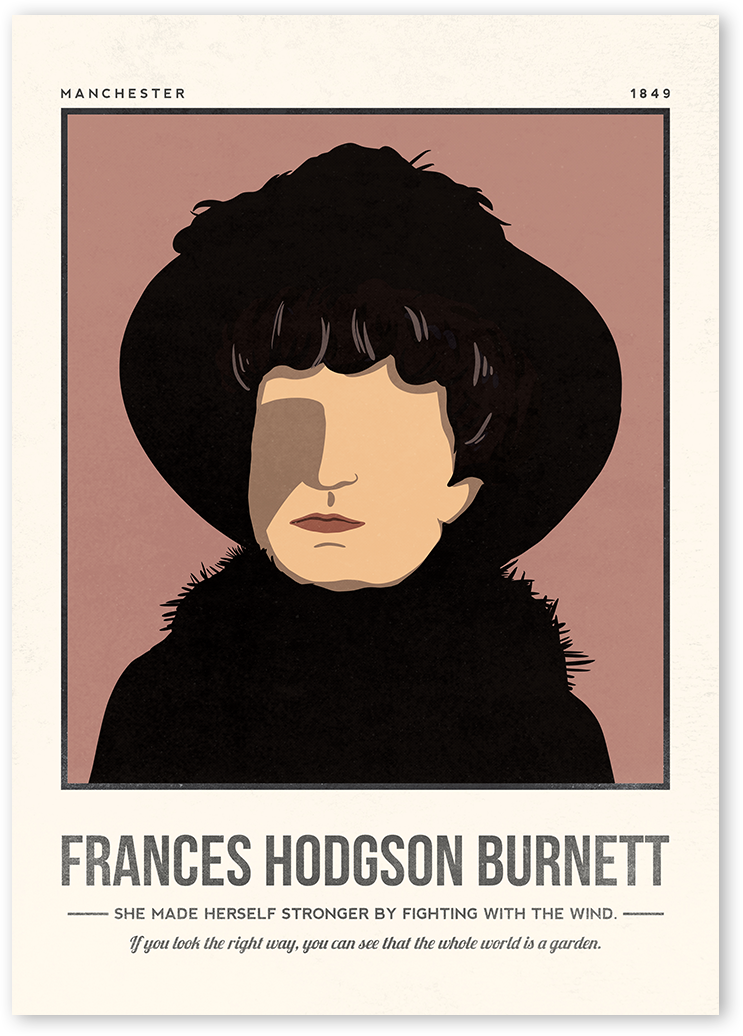 Frances Hodgson Burnett Art Print