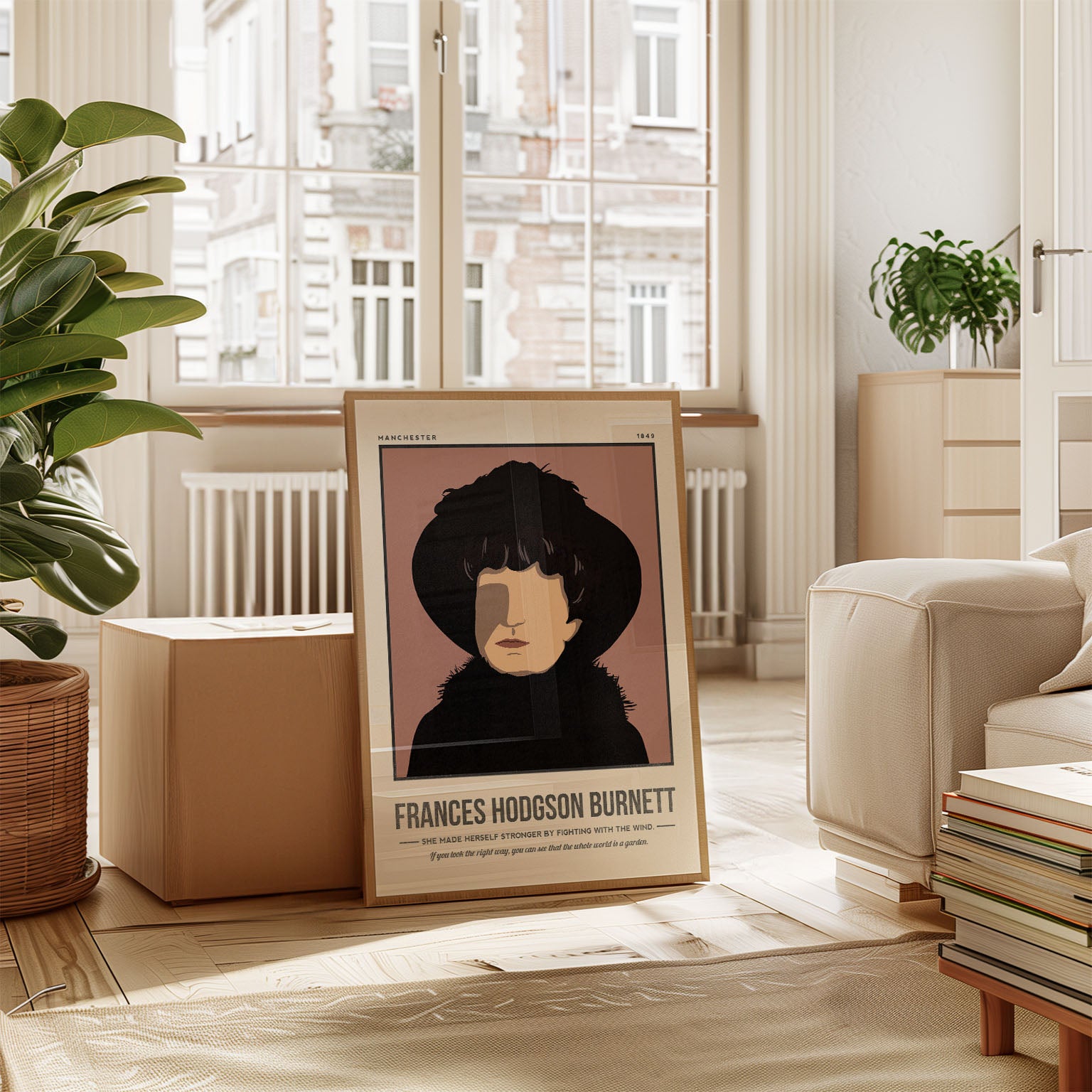 Frances Hodgson Burnett Art Print