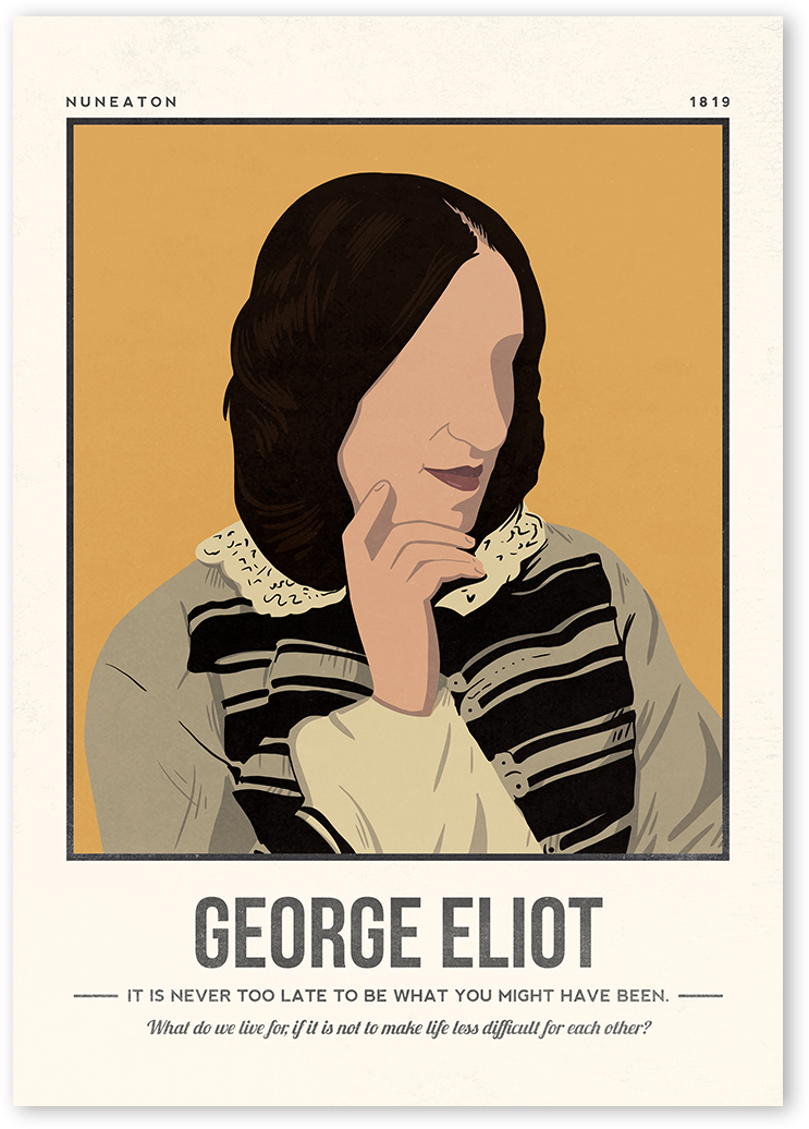 George Eliot Art Print