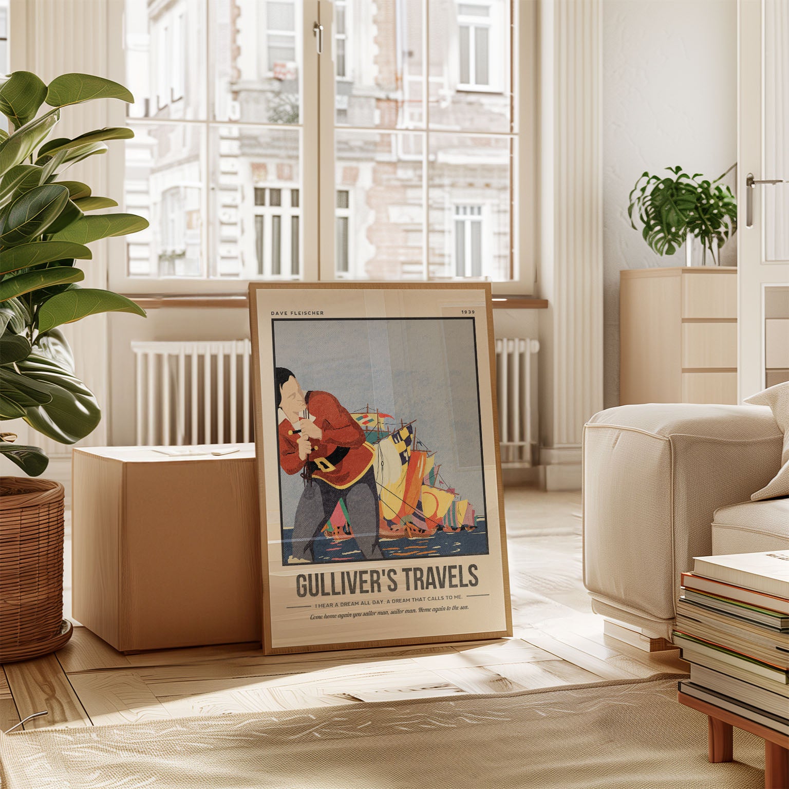 Gulliver’s Travels Art Print