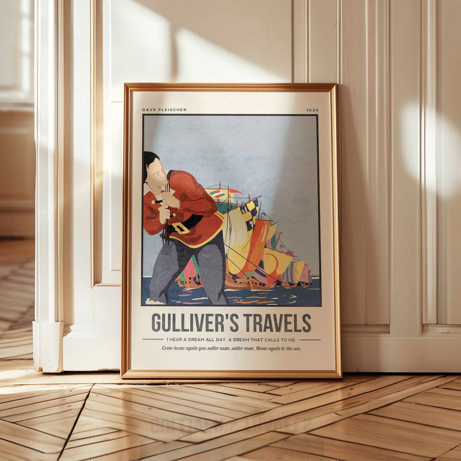 Gulliver’s Travels Art Print