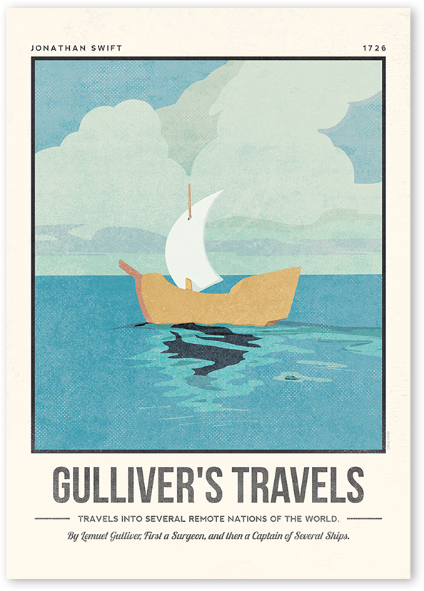 Gulliver’s Travels Art Print