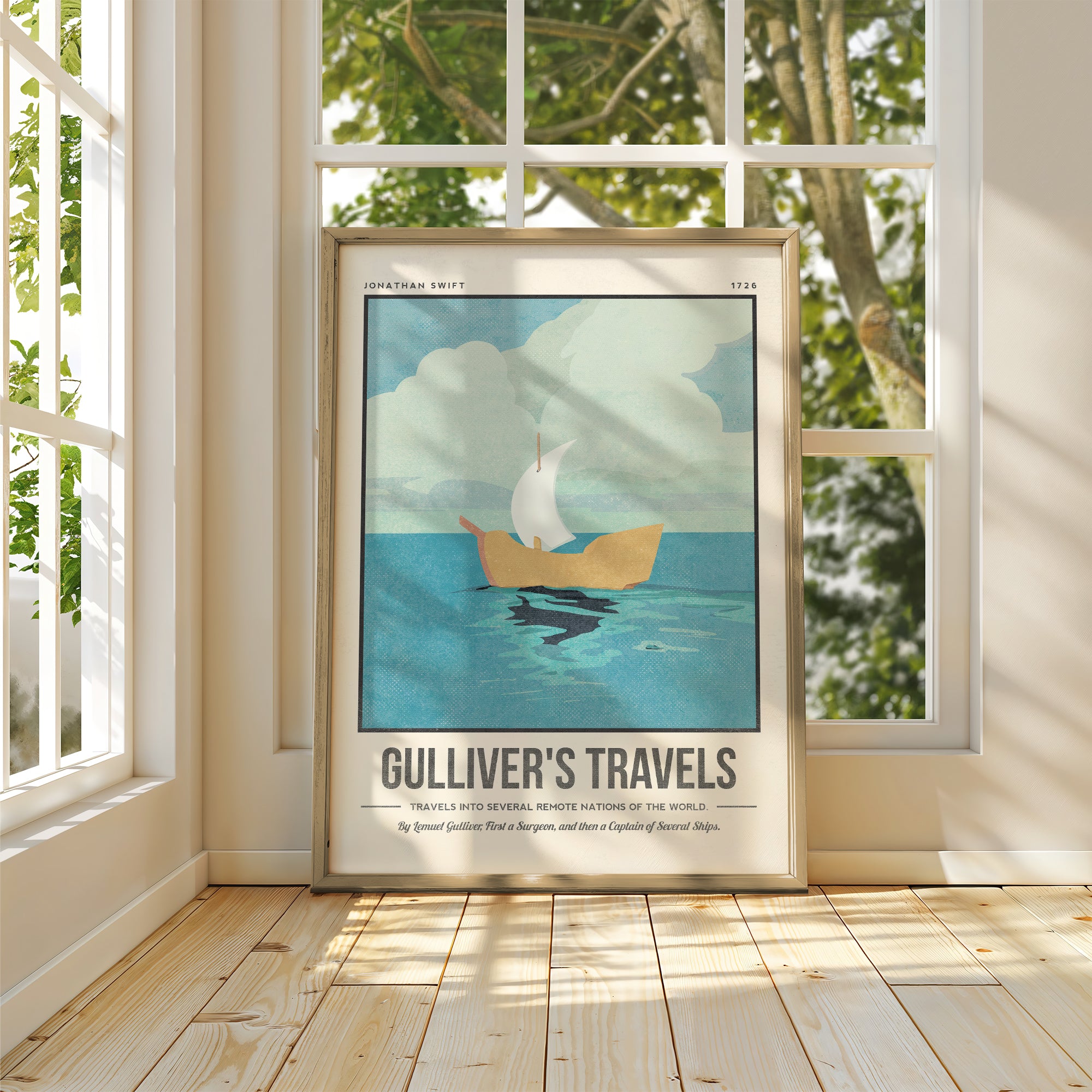 Gulliver’s Travels Art Print