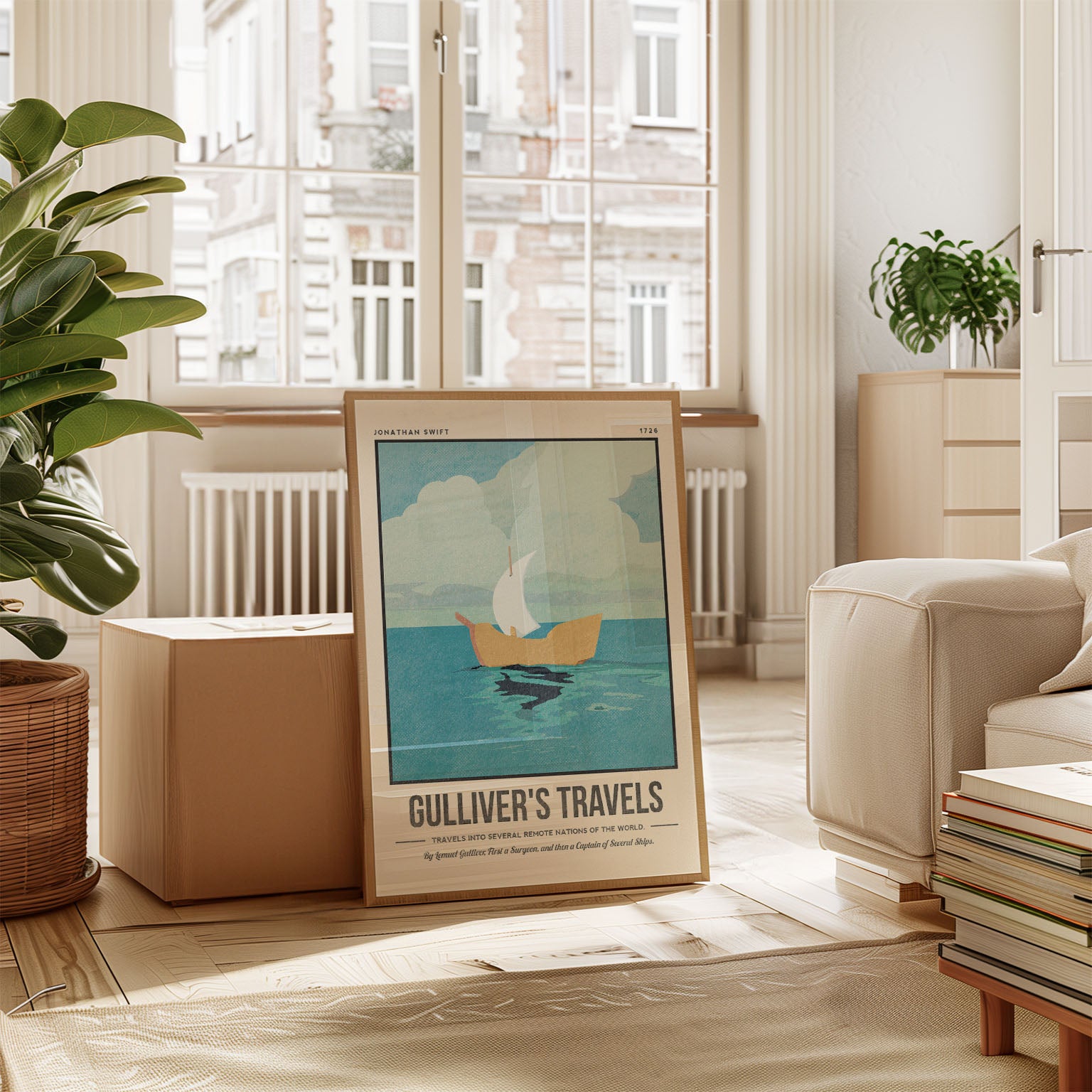 Gulliver’s Travels Art Print