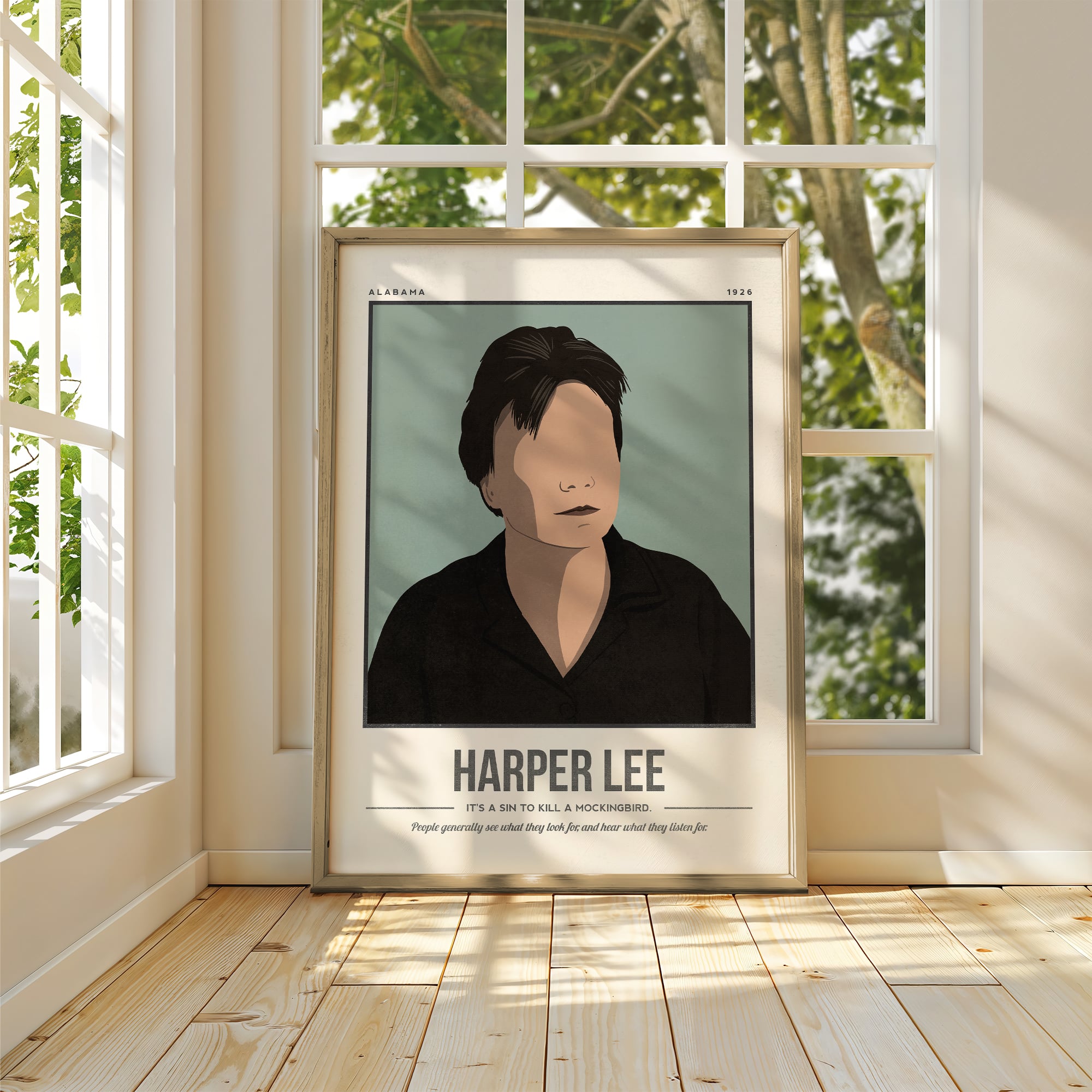 Harper Lee Art Print