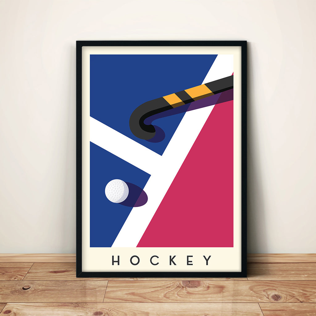 Hockey Art Print