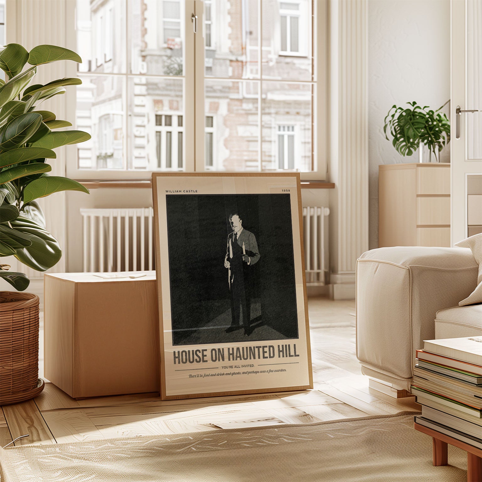 House on Haunted Hill Art Print