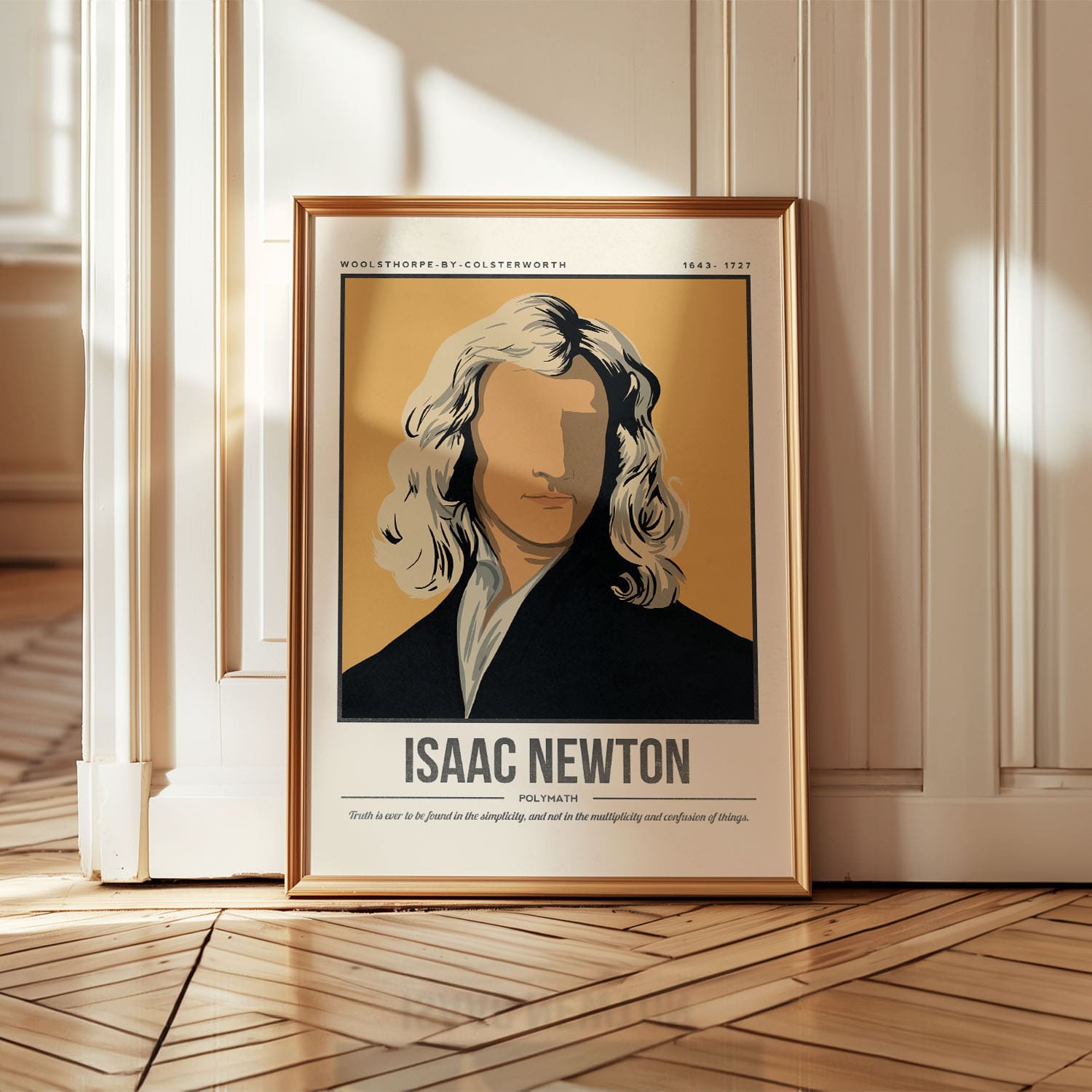 Isaac Newton Art Print