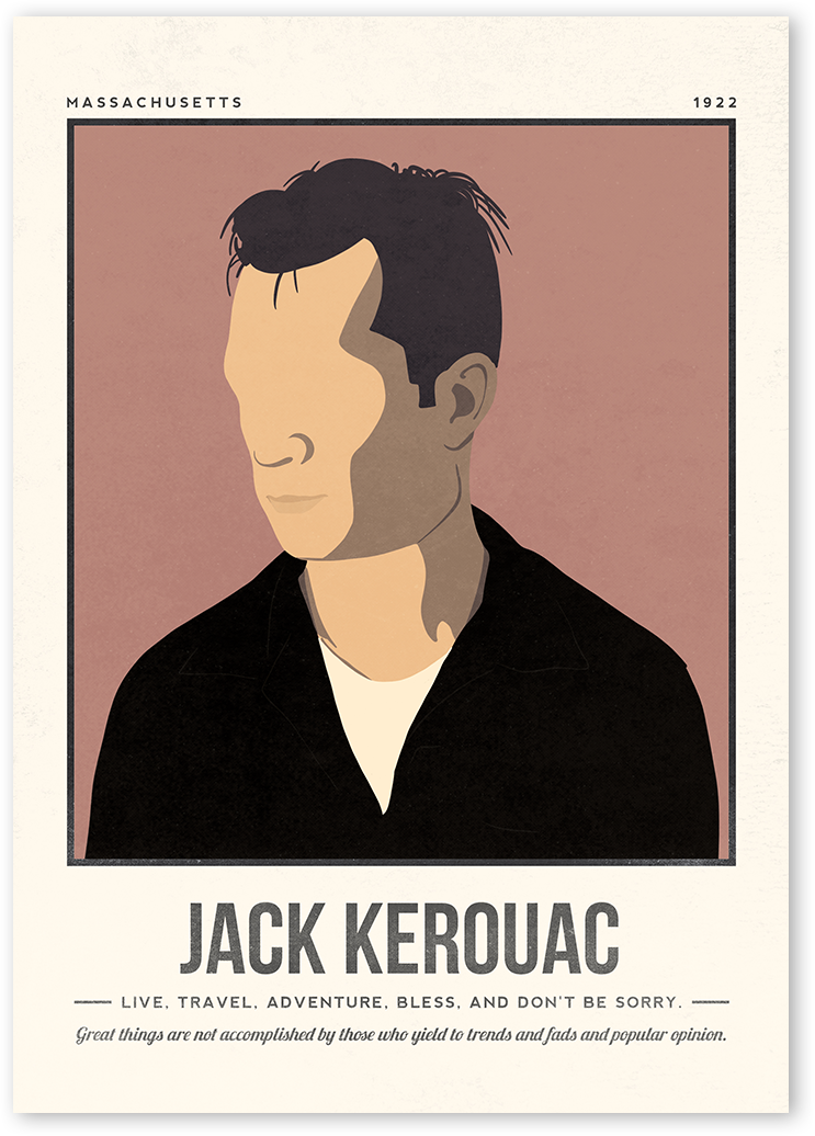 Jack Kerouac Art Print