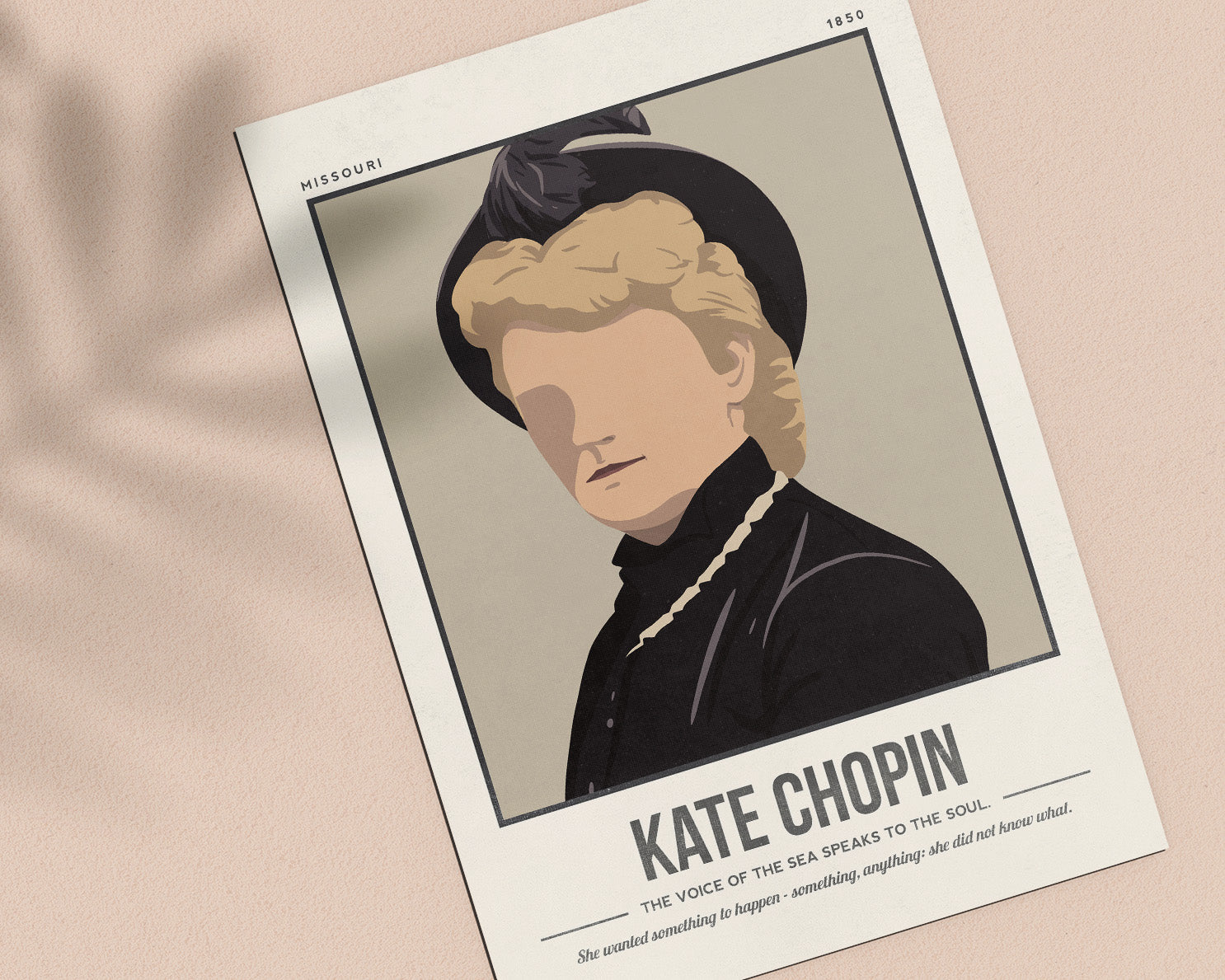 Kate Chopin Art Print
