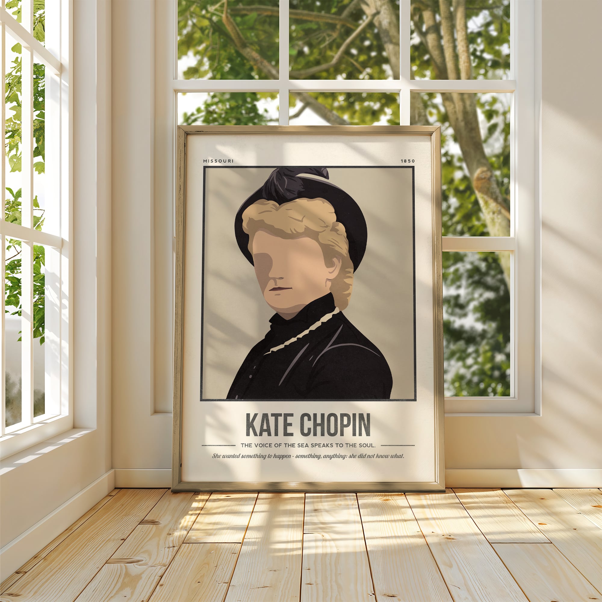 Kate Chopin Art Print