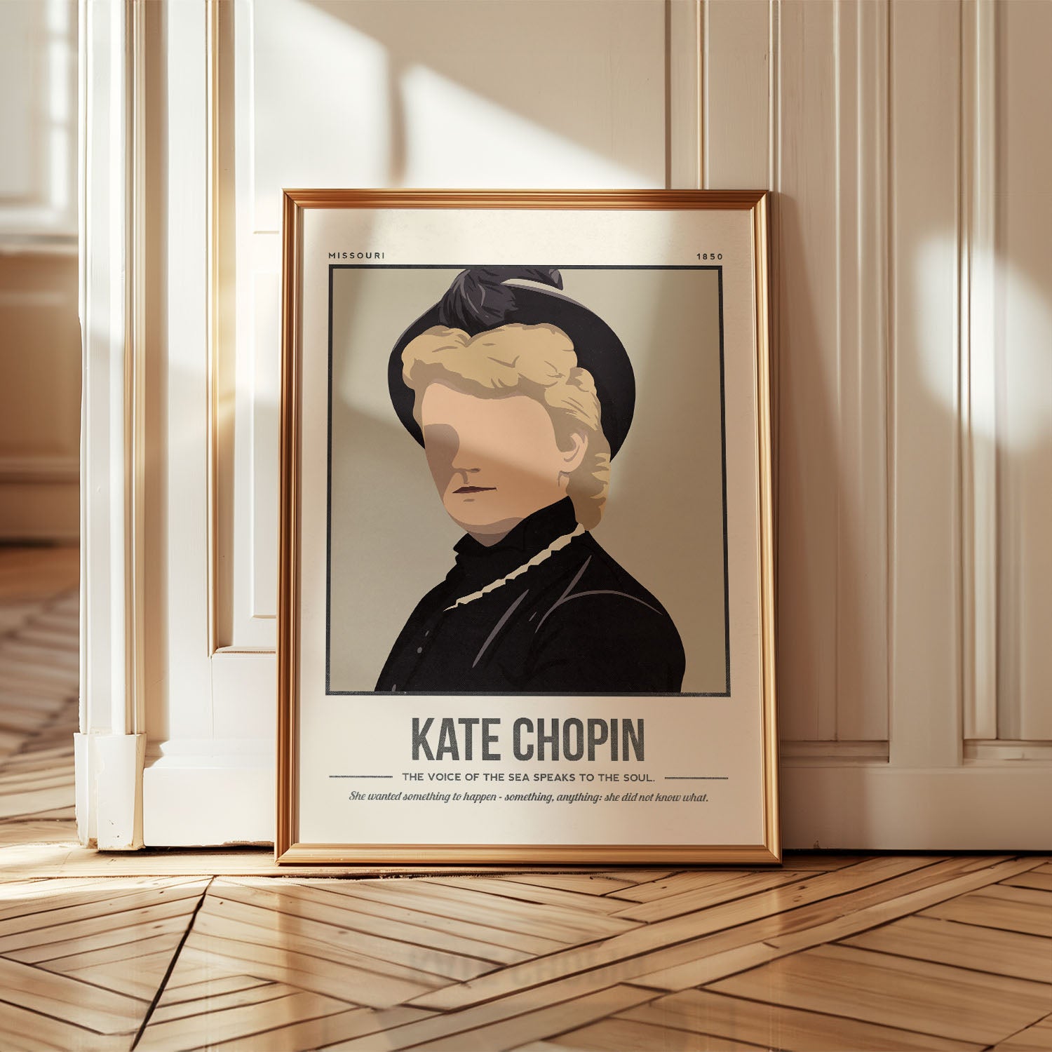 Kate Chopin Art Print