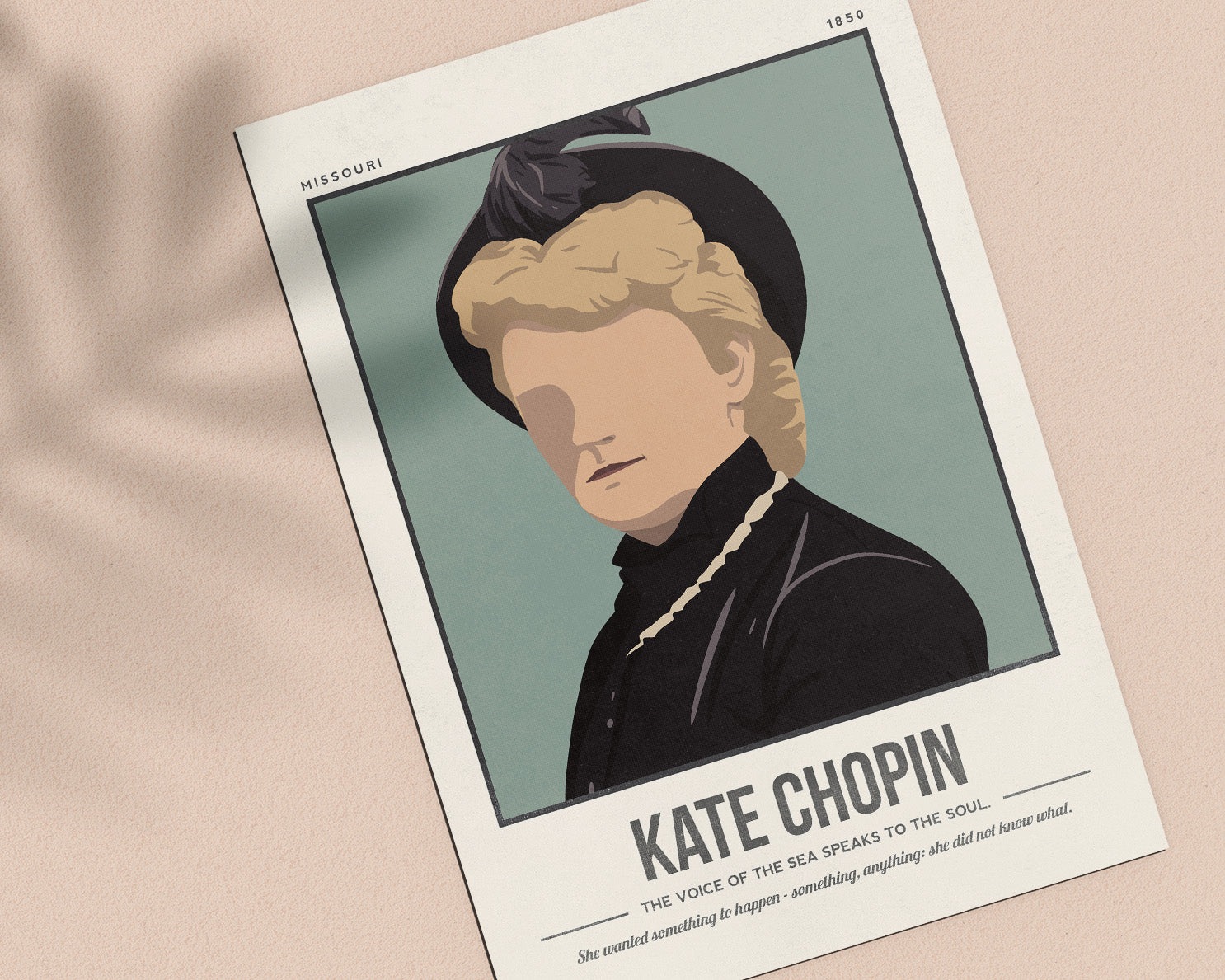 Kate Chopin Art Print