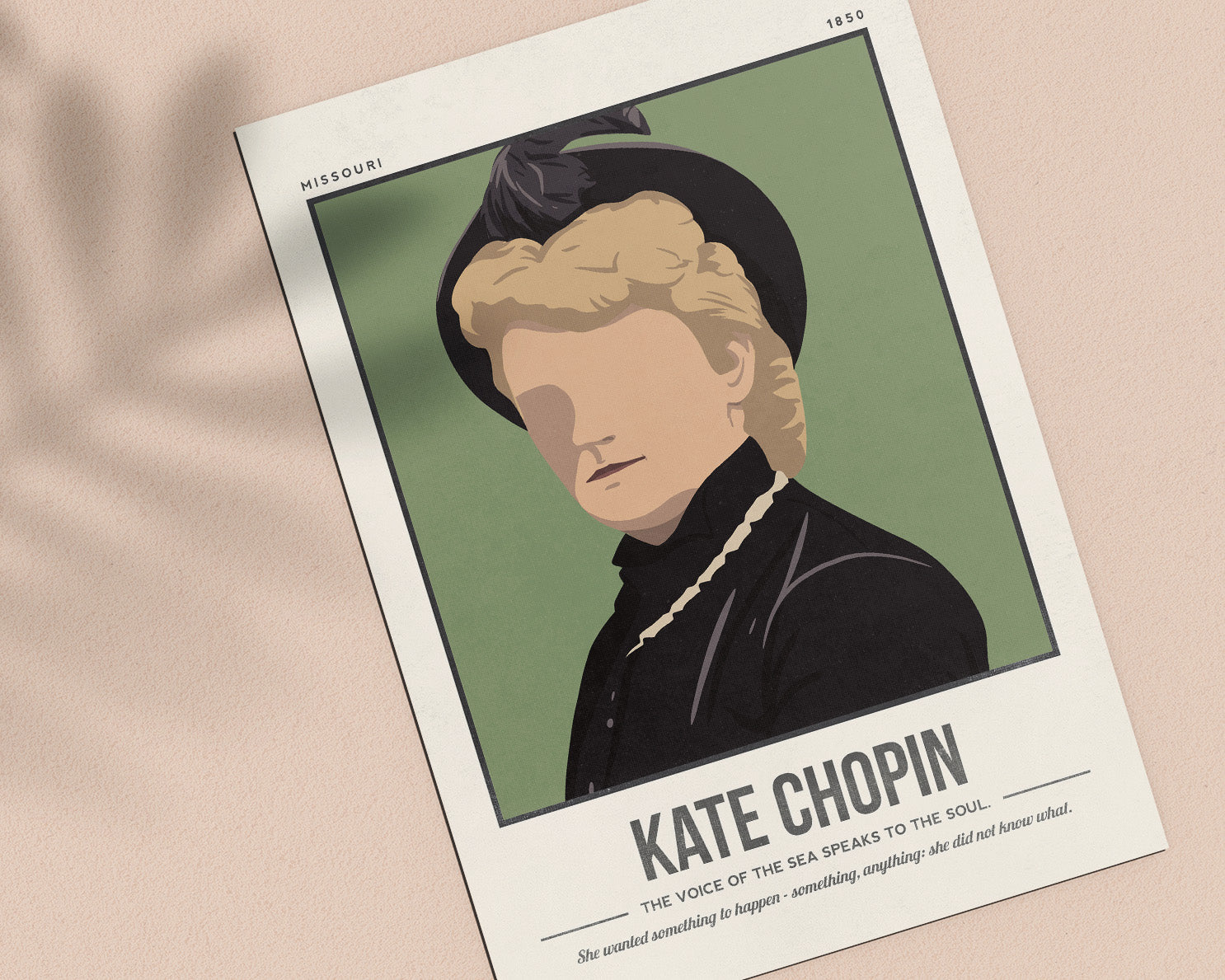Kate Chopin Art Print