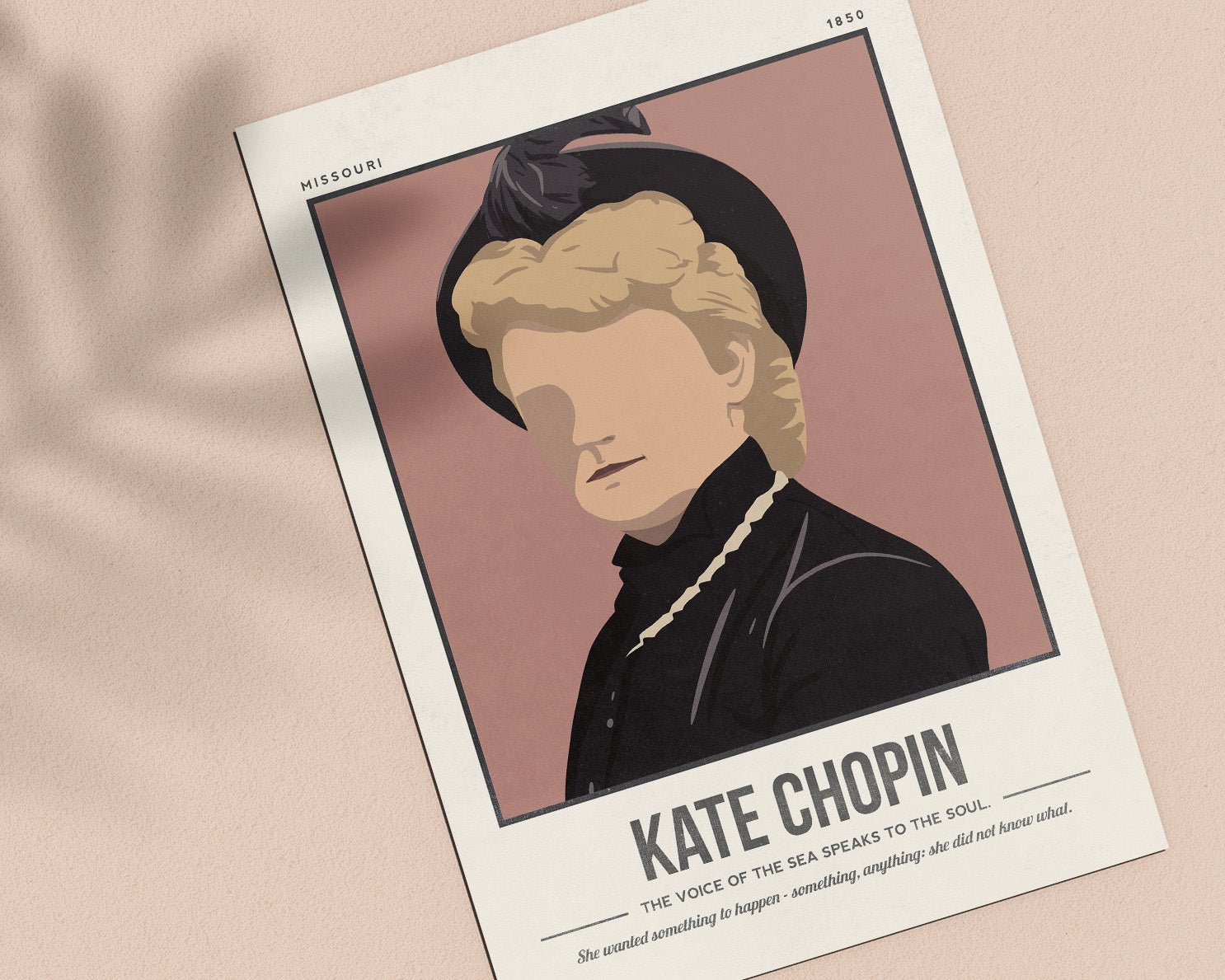 Kate Chopin Art Print