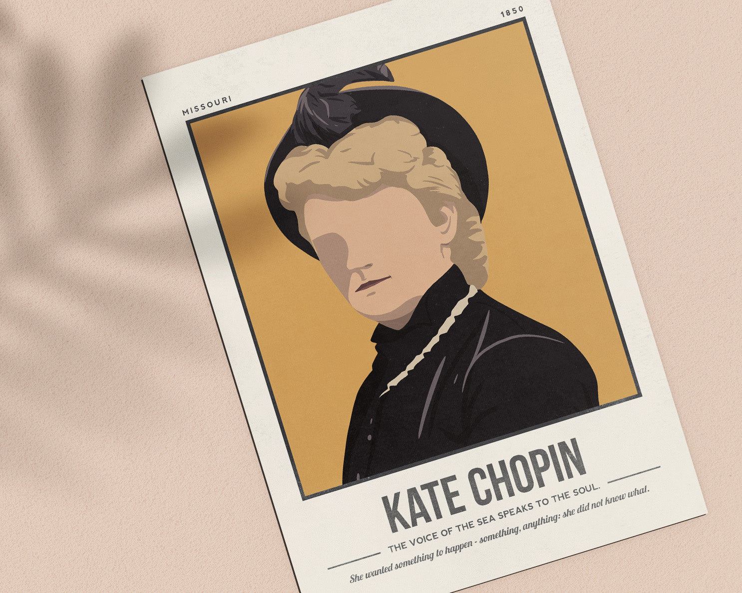 Kate Chopin Art Print