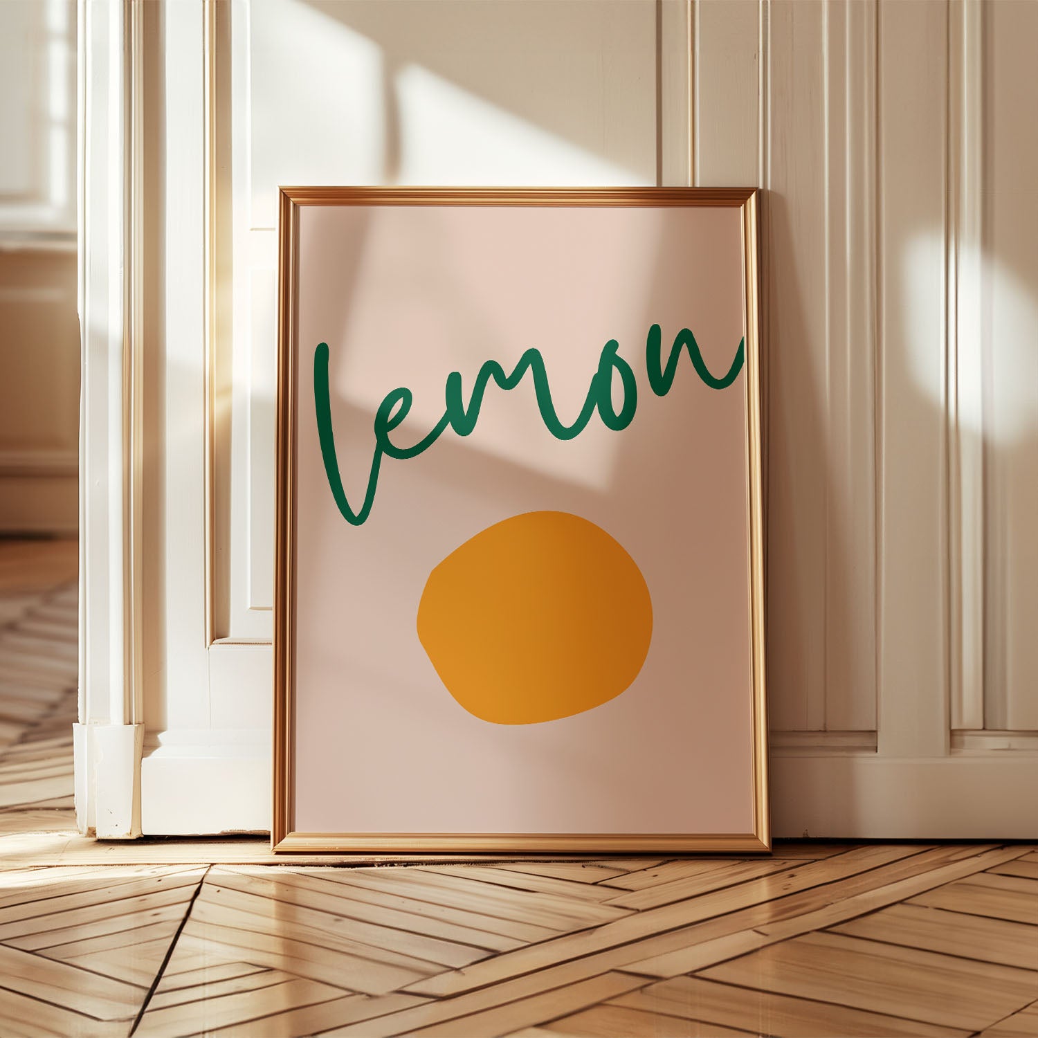 Lemon Art Print