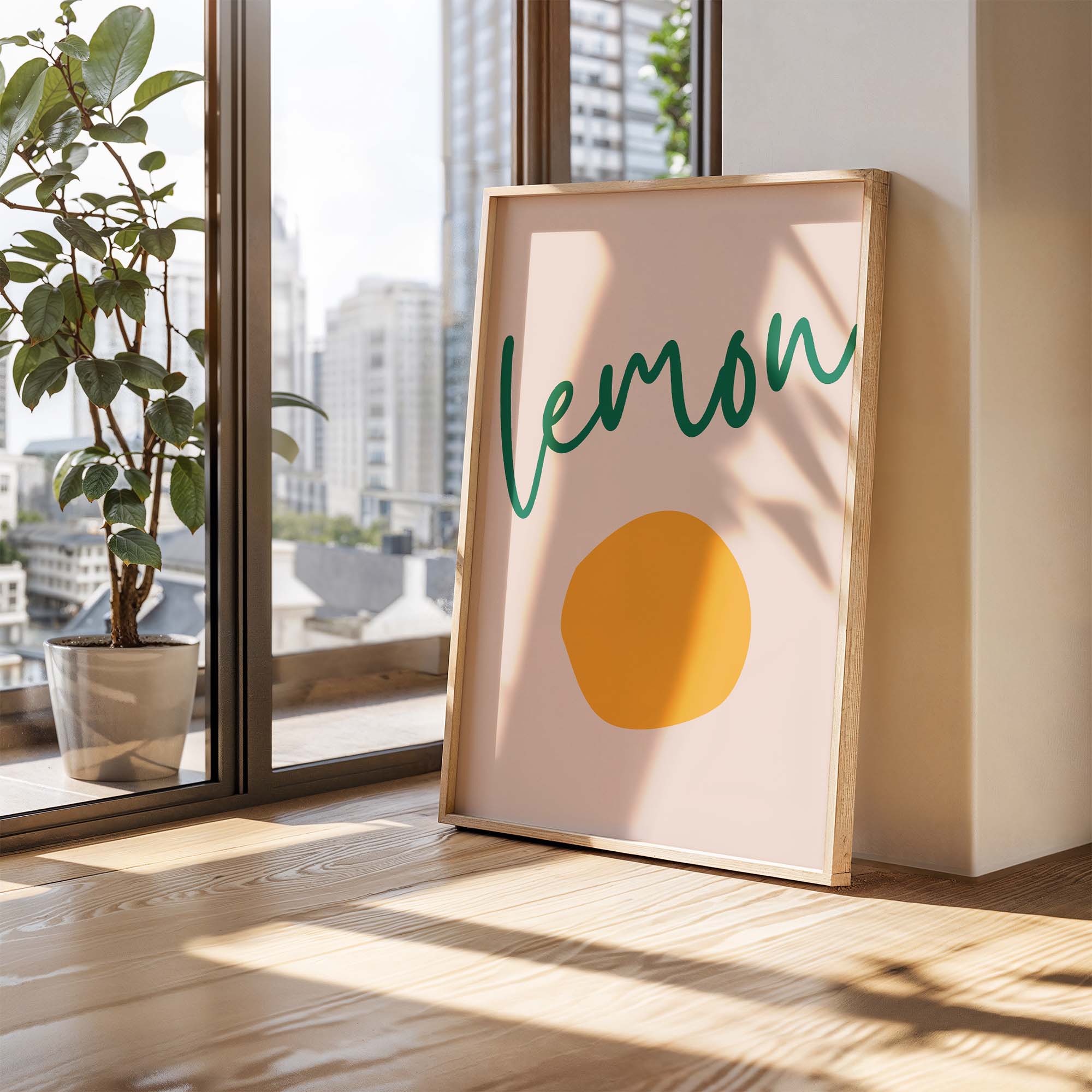 Lemon Art Print