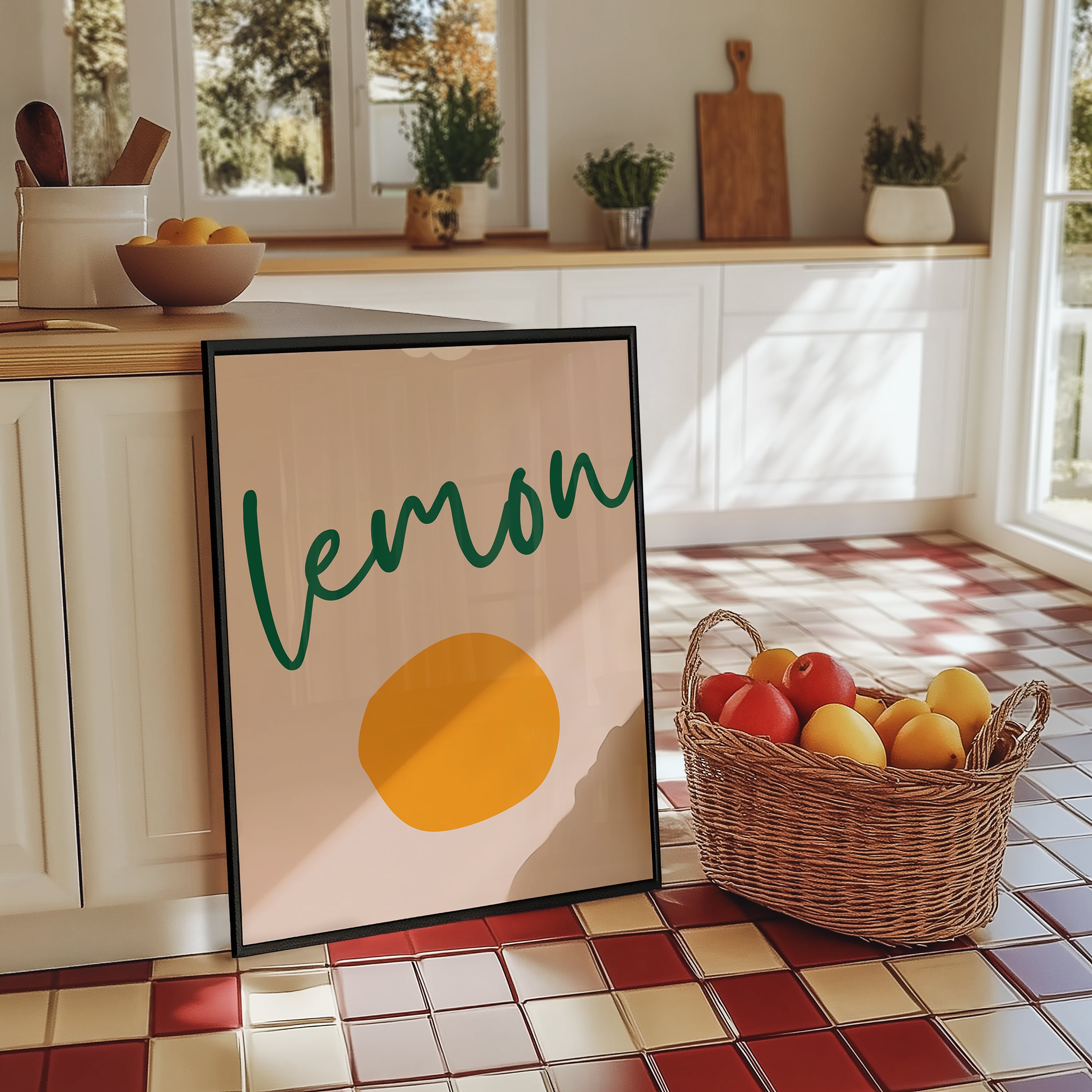 Lemon Art Print