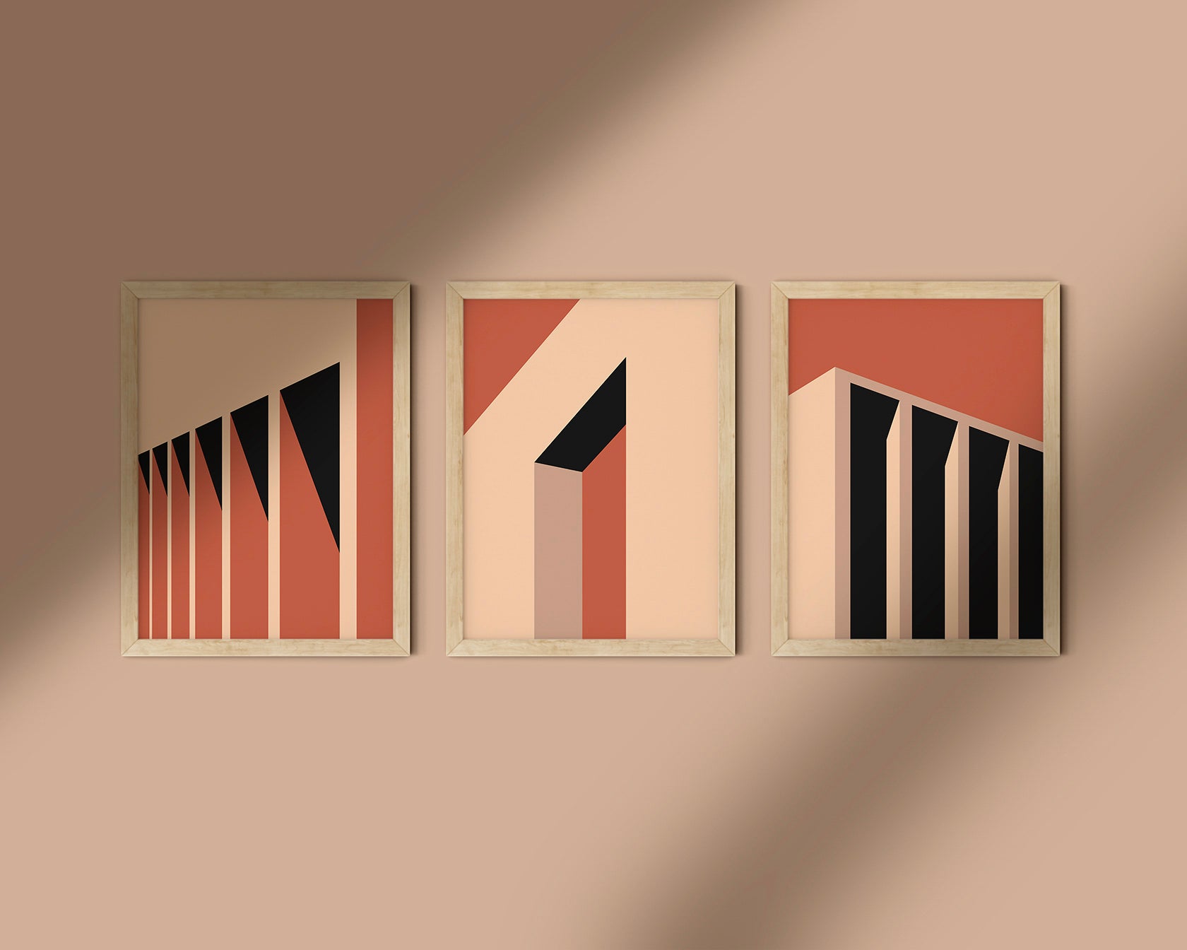 Bauhaus Architecture: Sunset | Art Print No.002