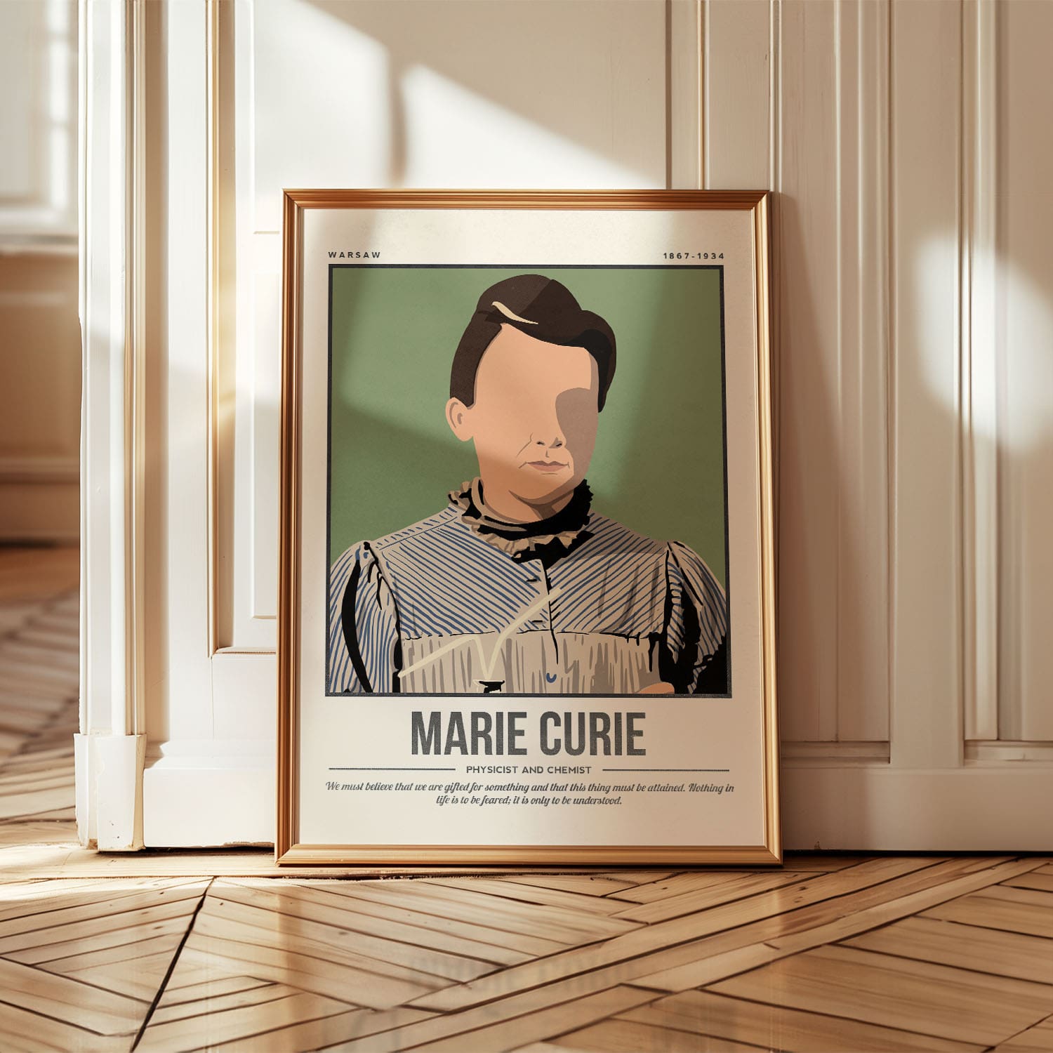 Marie Curie Art Print