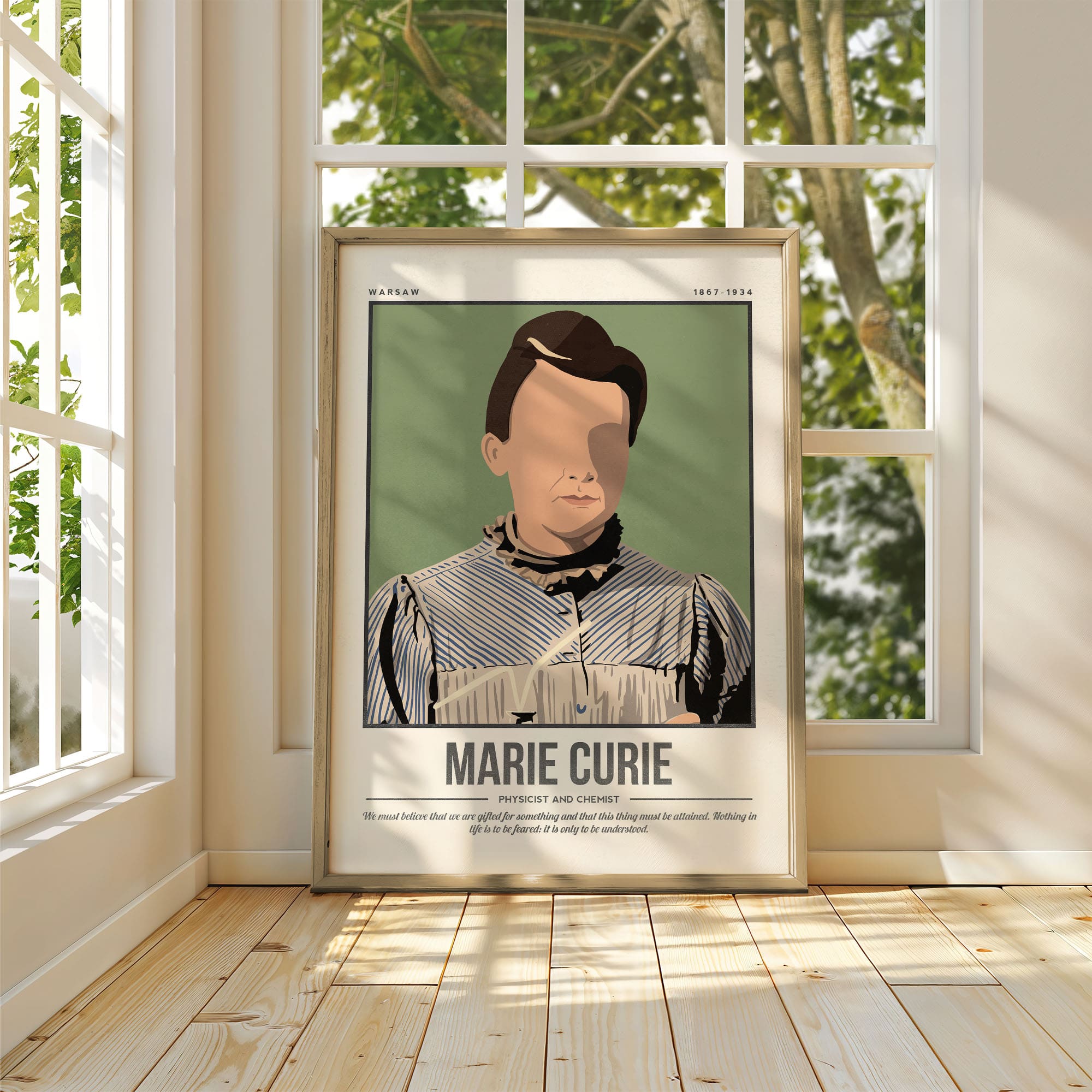Marie Curie Art Print